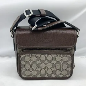 Coach Jacquard Shoulder Bag (Pre-Owned)