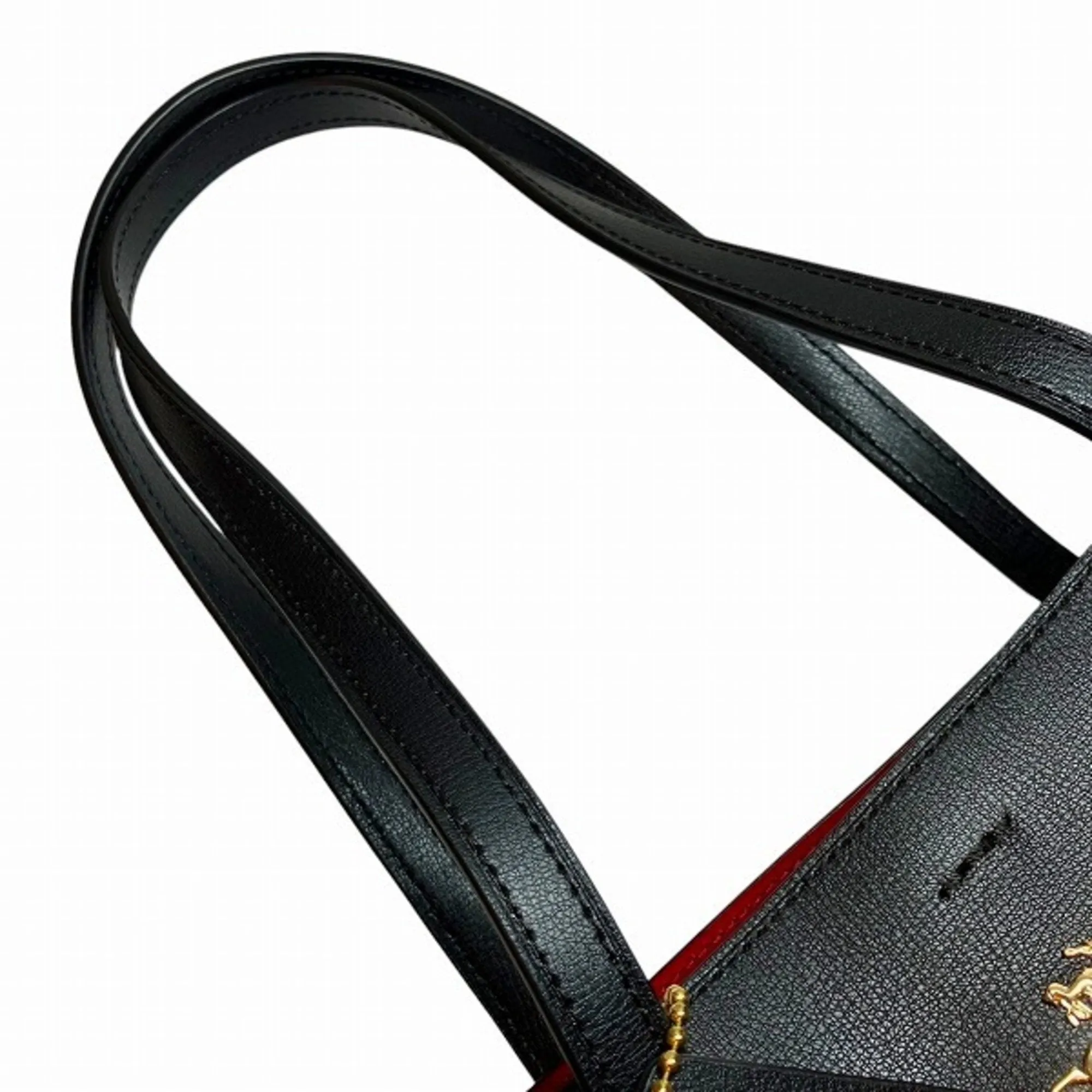 Coach Leather Handbag Shoulder Bag (Pre-Owned)