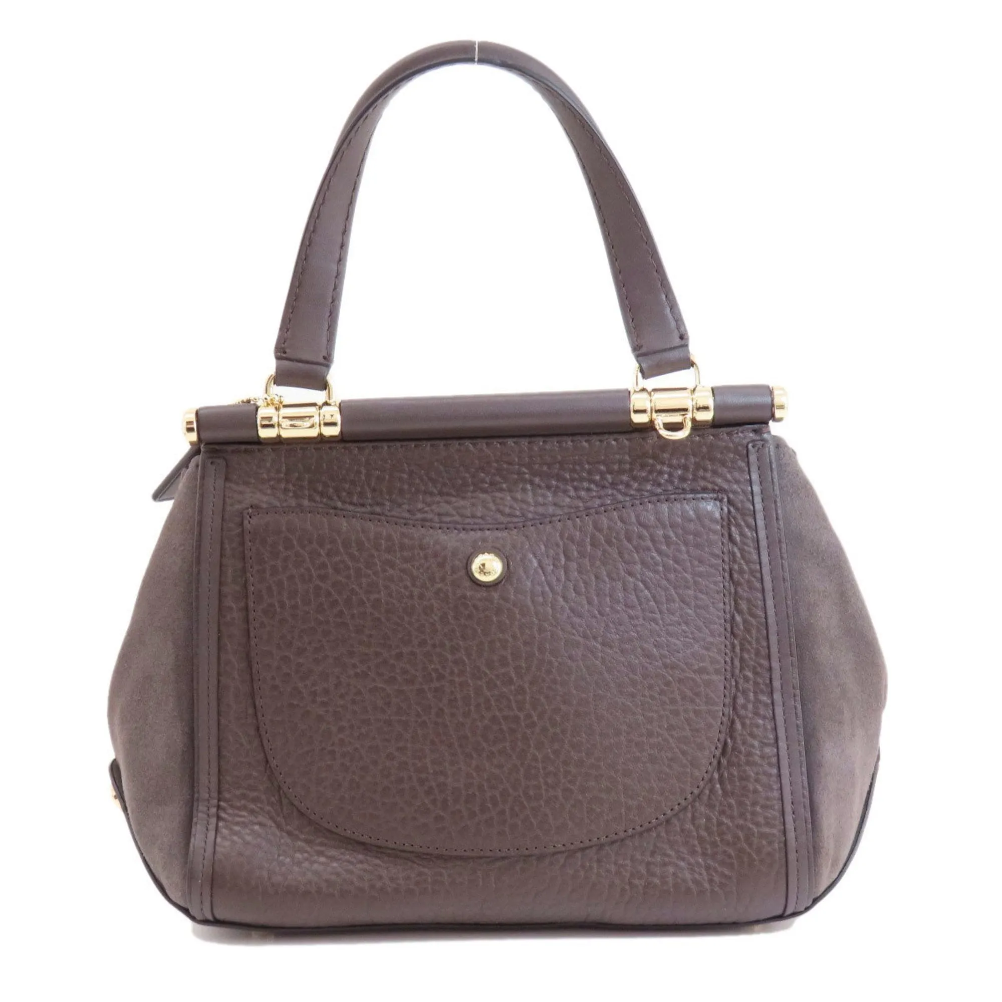 Coach  Leather Shoulder Bag (Pre-Owned)