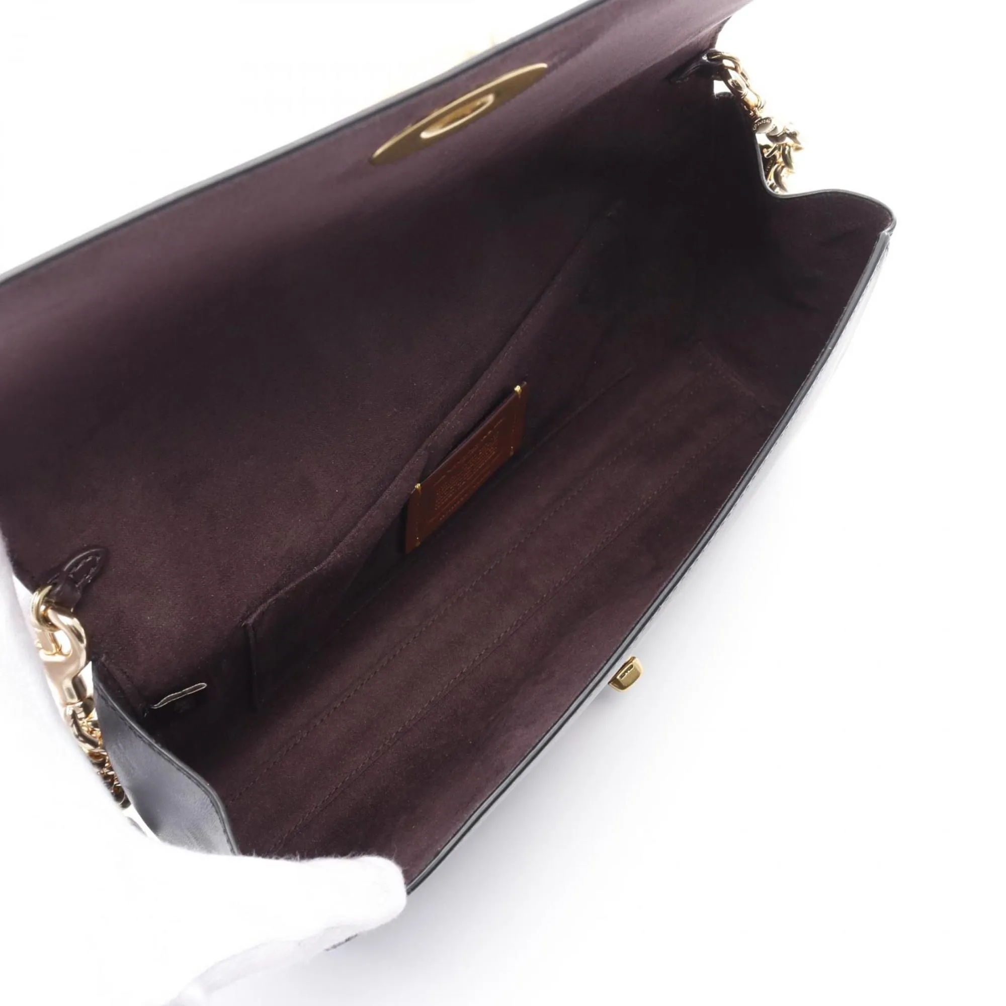 Coach Leather Shoulder Bag (Pre-Owned)