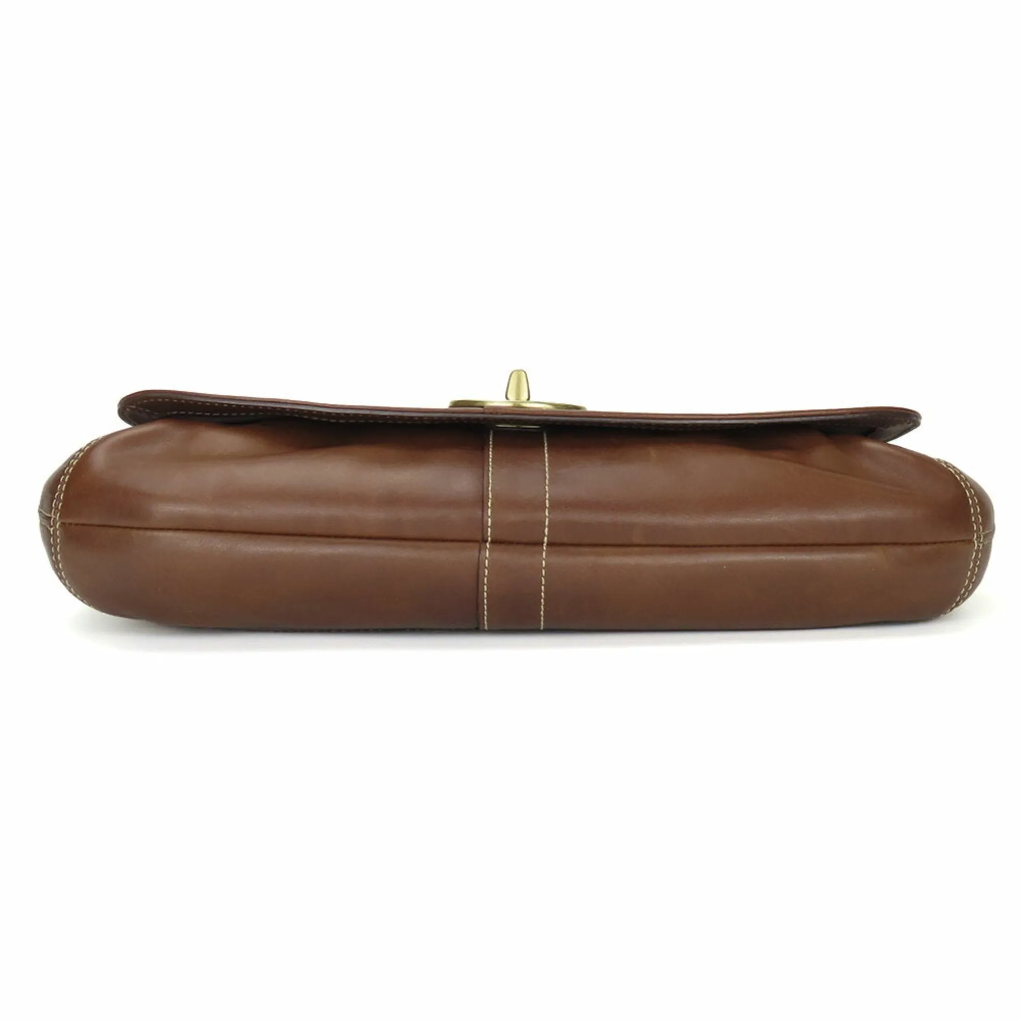 Coach Leather Shoulder Bag (Pre-Owned)