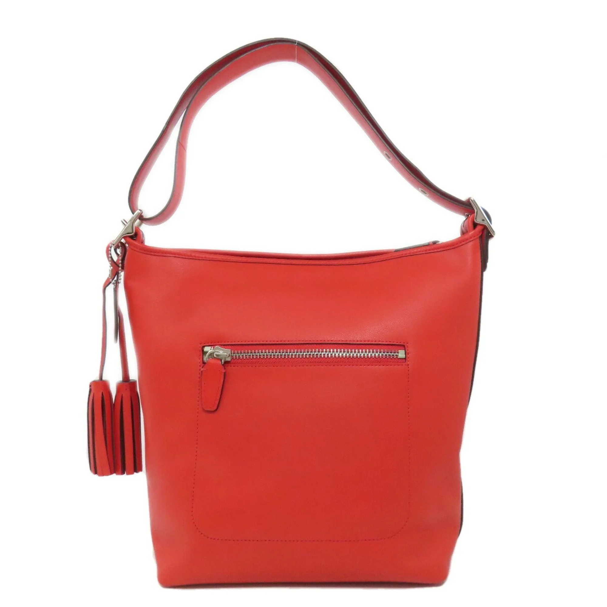 Coach Leather Shoulder Bag (Pre-Owned)