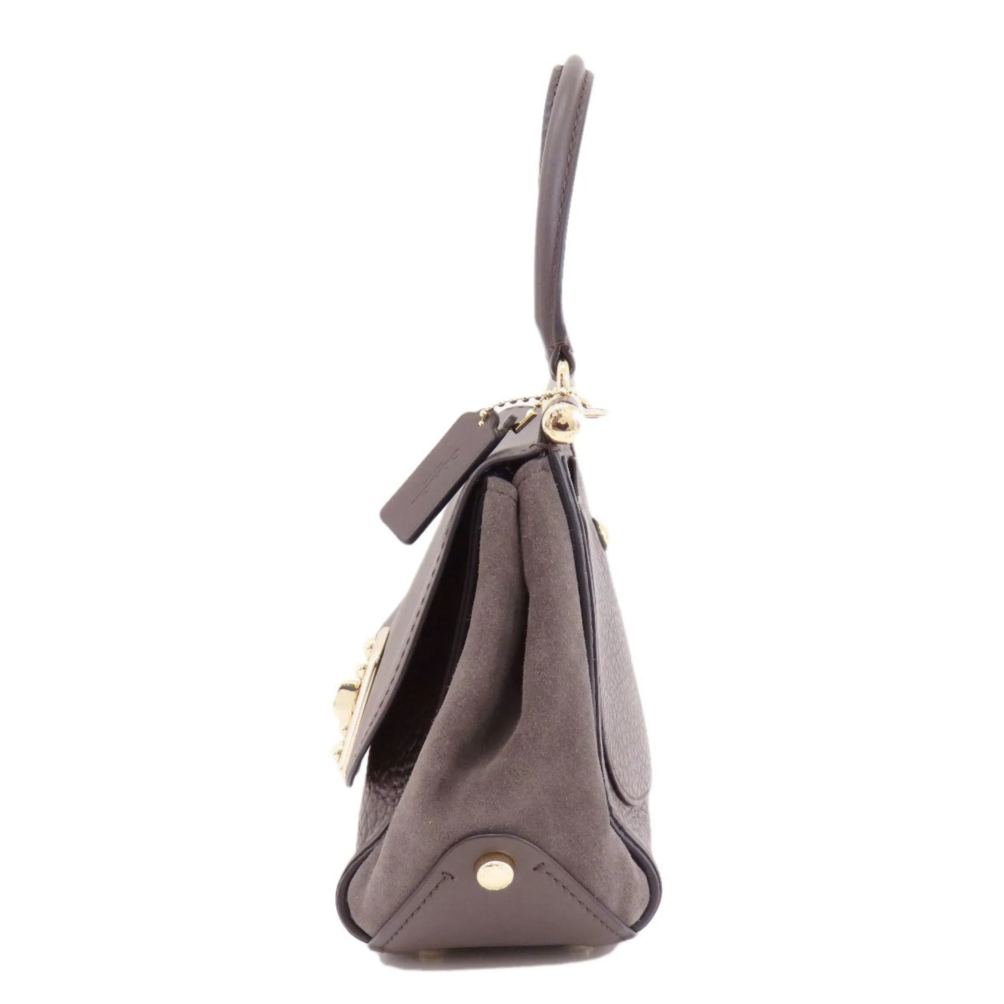 Coach  Leather Shoulder Bag (Pre-Owned)