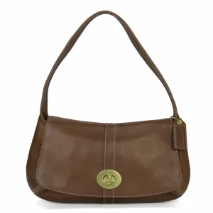 Coach Leather Shoulder Bag (Pre-Owned)