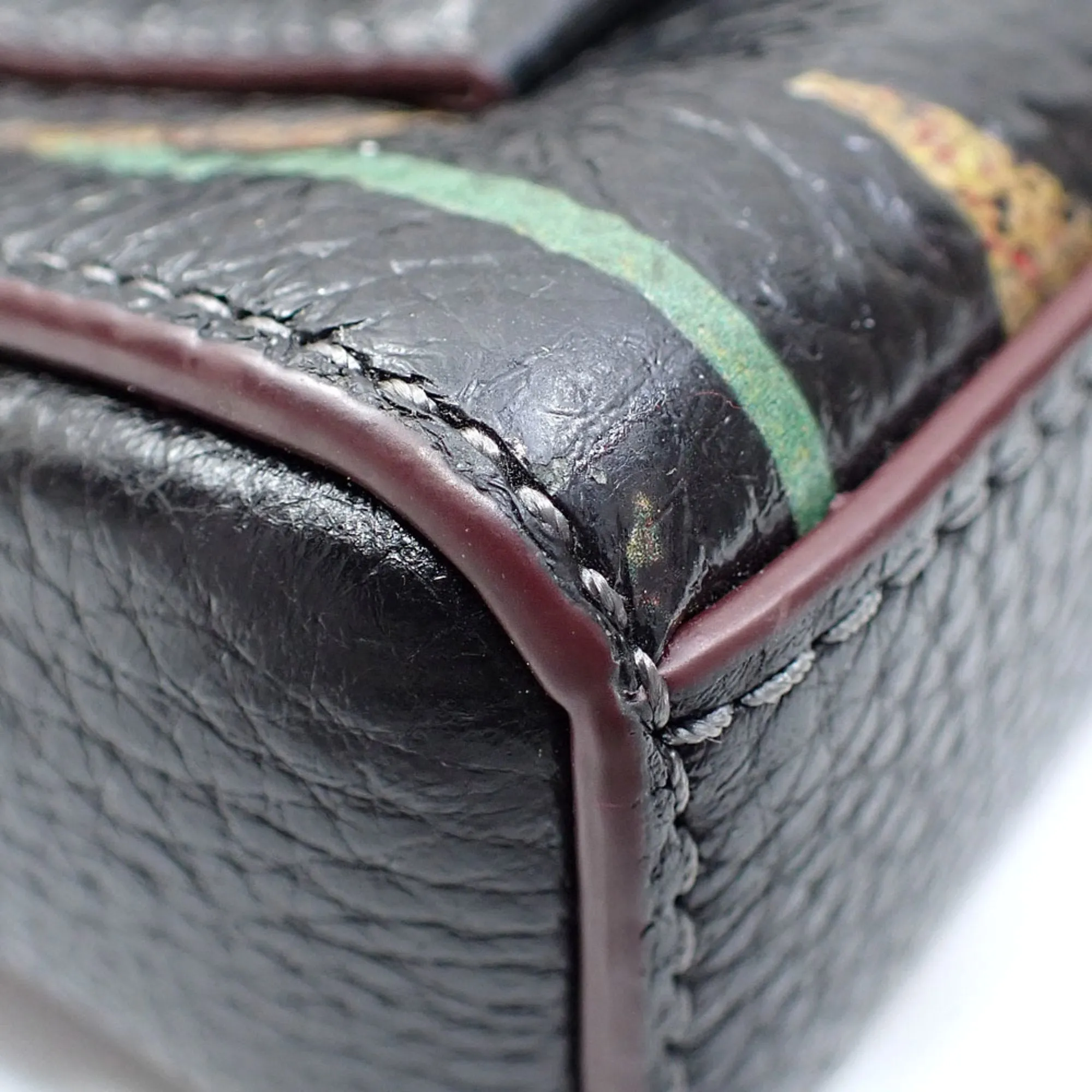 Coach  Leather Shoulder Bag (Pre-Owned)