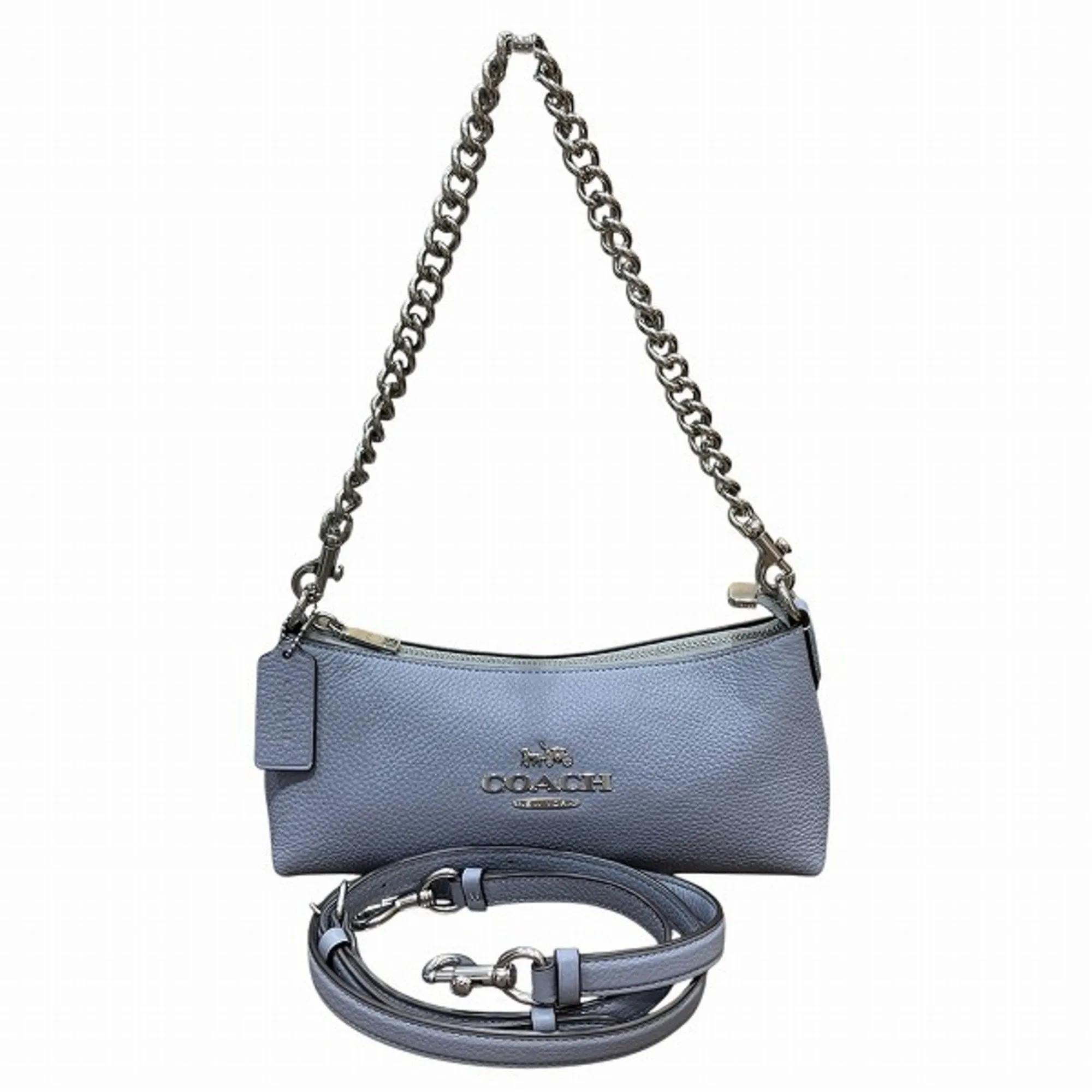 Coach Leather Shoulder Bag (Pre-Owned)