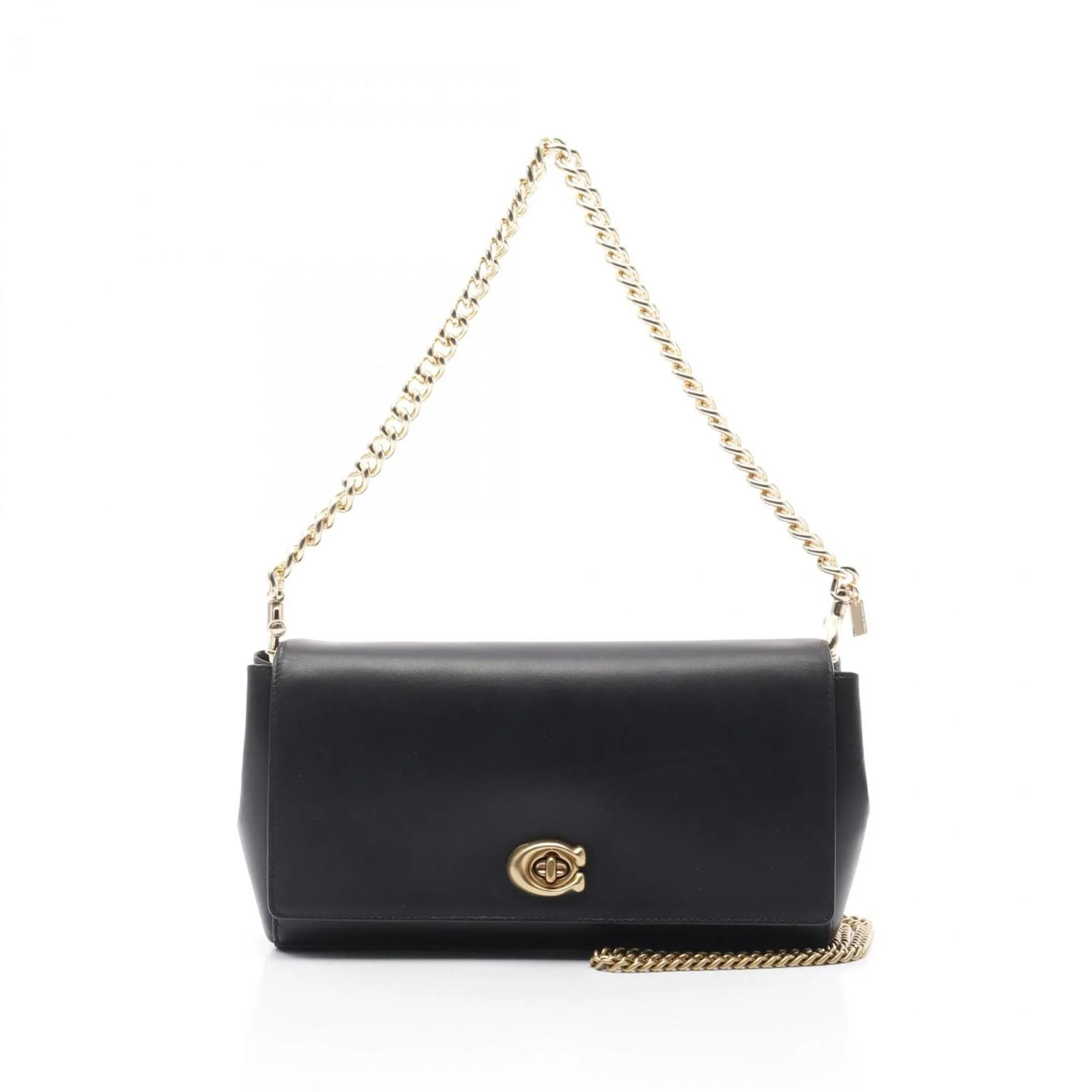Coach Leather Shoulder Bag (Pre-Owned)