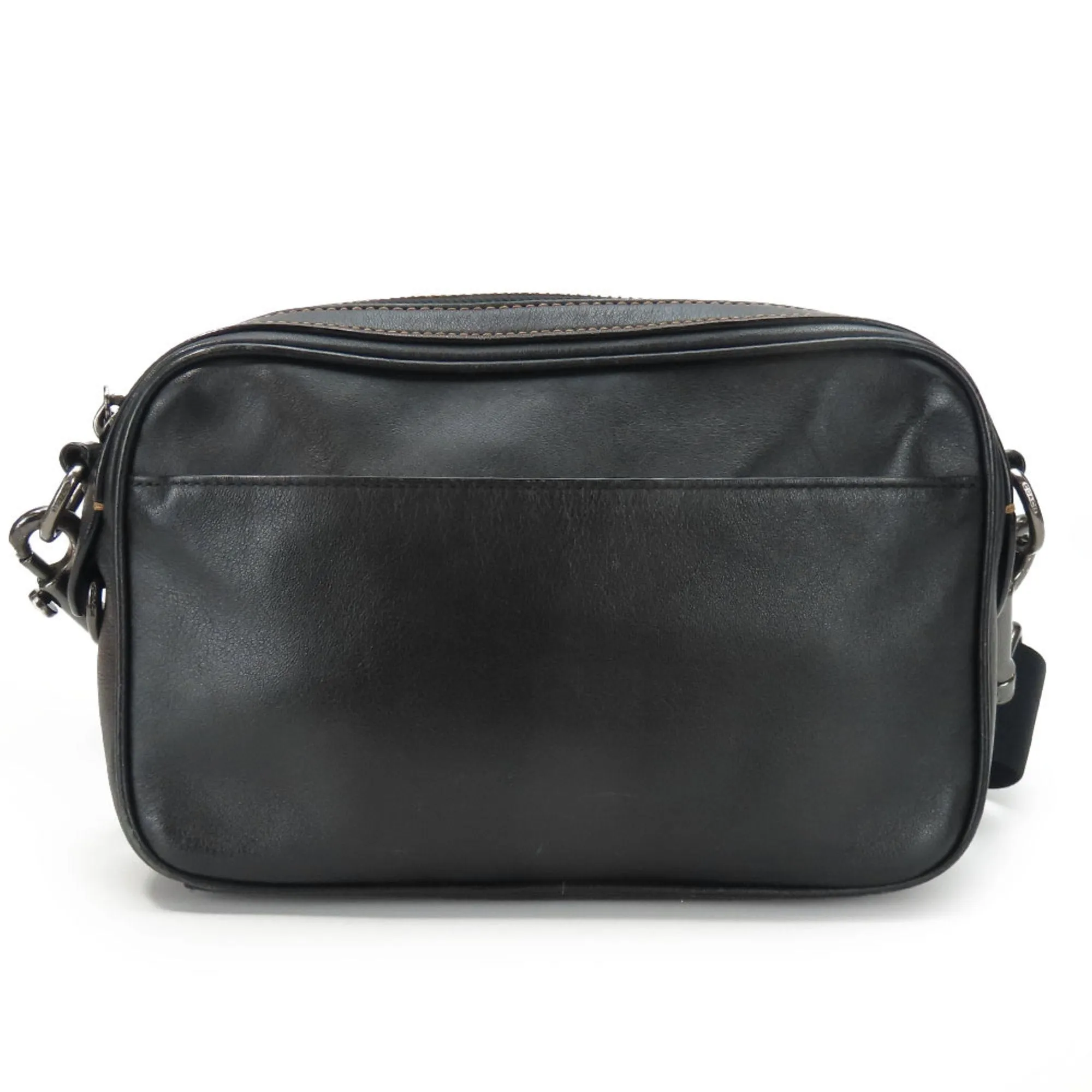 Coach Leather Shoulder Bag Sling Bag (Pre-Owned)