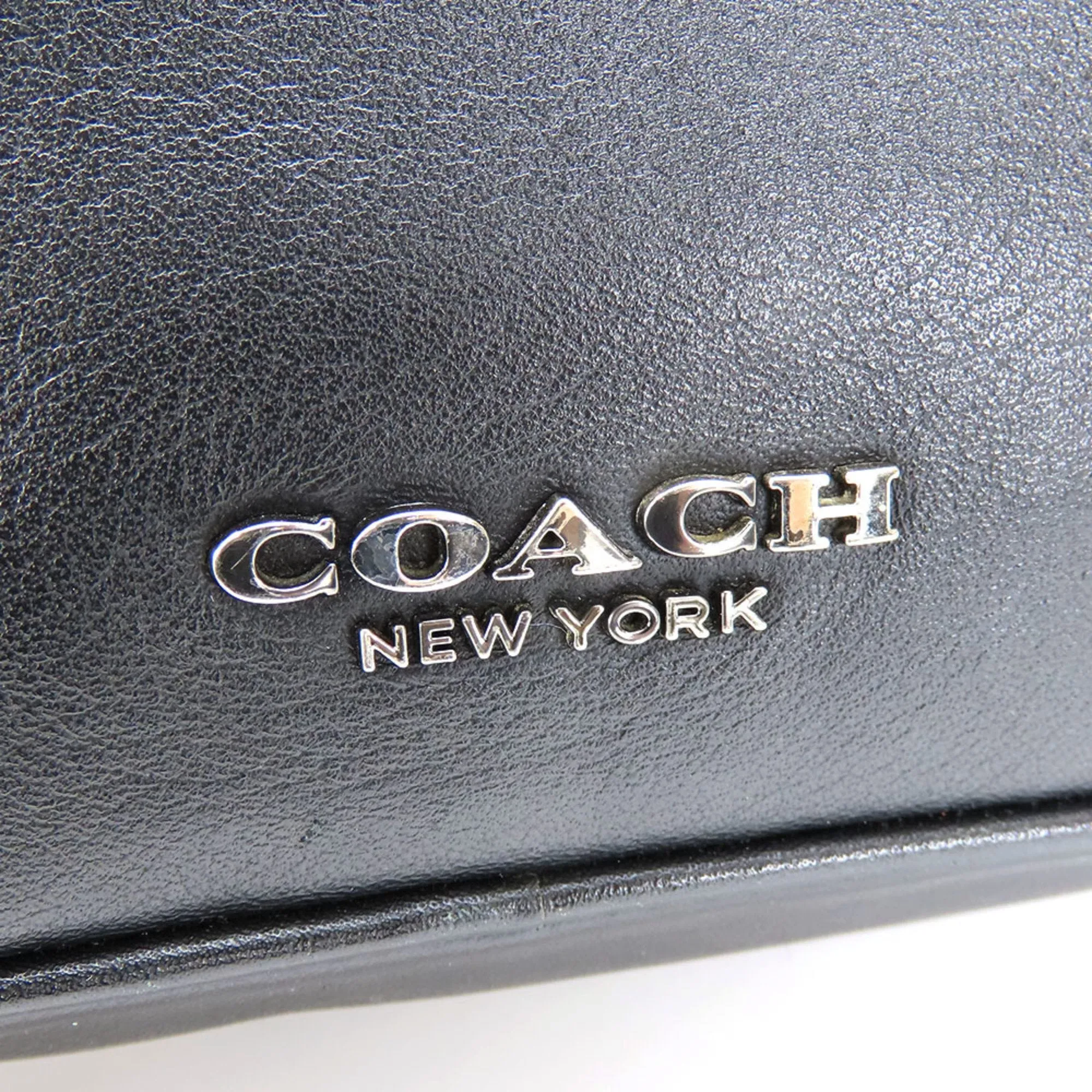 Coach Leather Shoulder Bag Sling Bag (Pre-Owned)