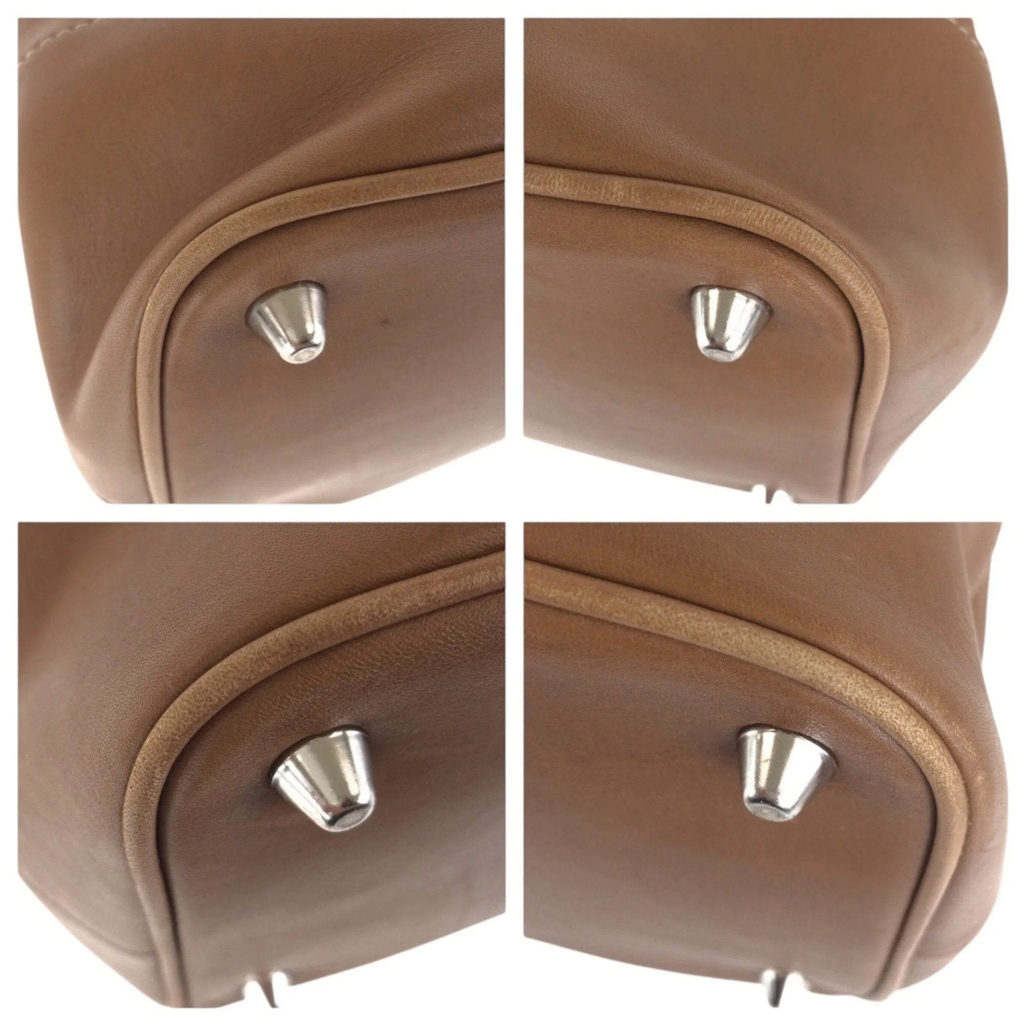 Coach Leather Shoulder Bag Tote Bag (Pre-Owned)