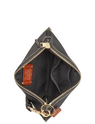 Coach Minnie Mouse Motif Wristlet in Pebble Leather