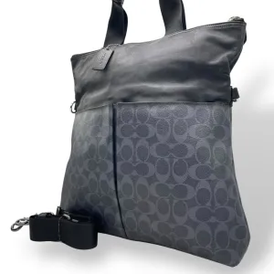 Coach Pvc Leather Shoulder Bag Tote Bag (Pre-Owned)