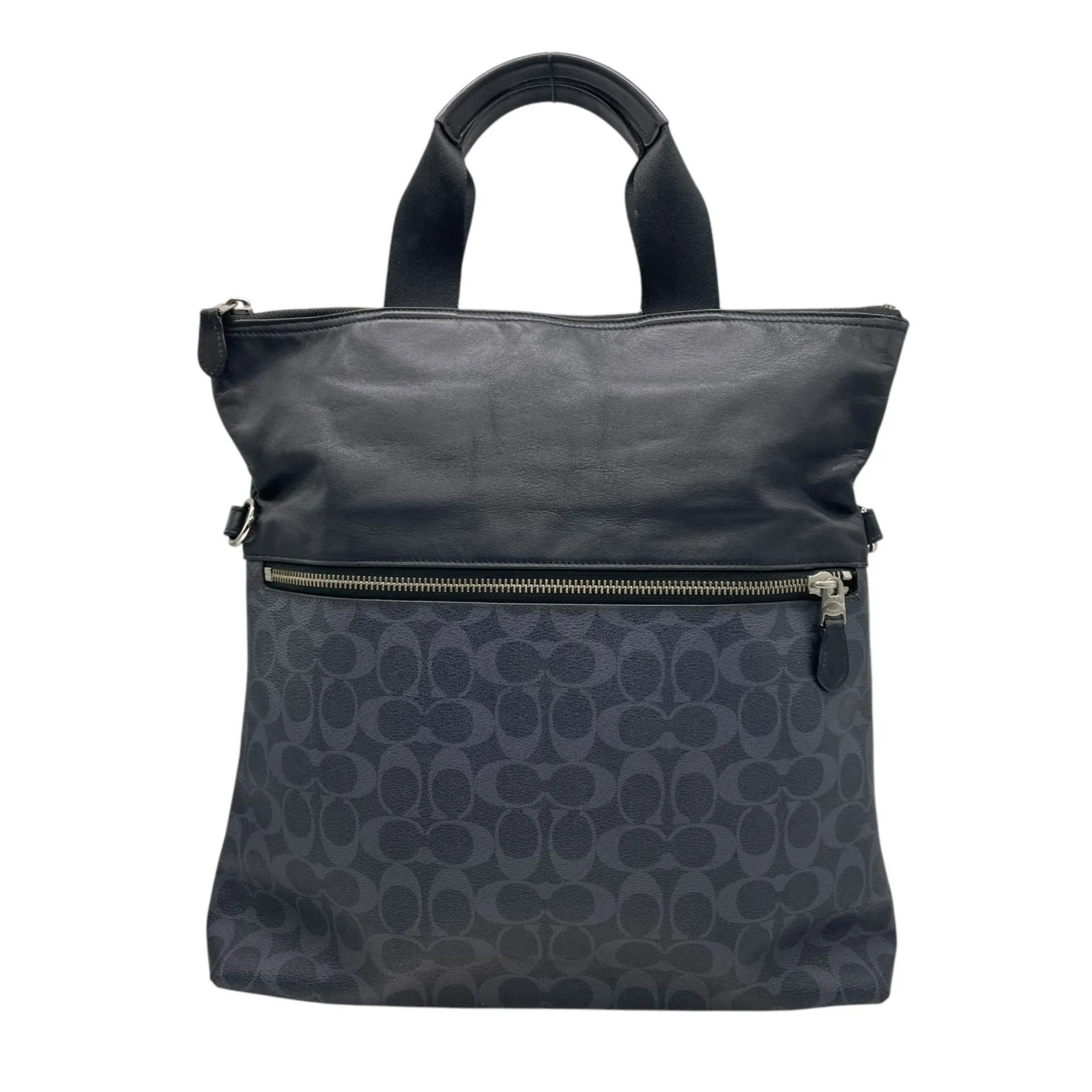 Coach Pvc Leather Shoulder Bag Tote Bag (Pre-Owned)