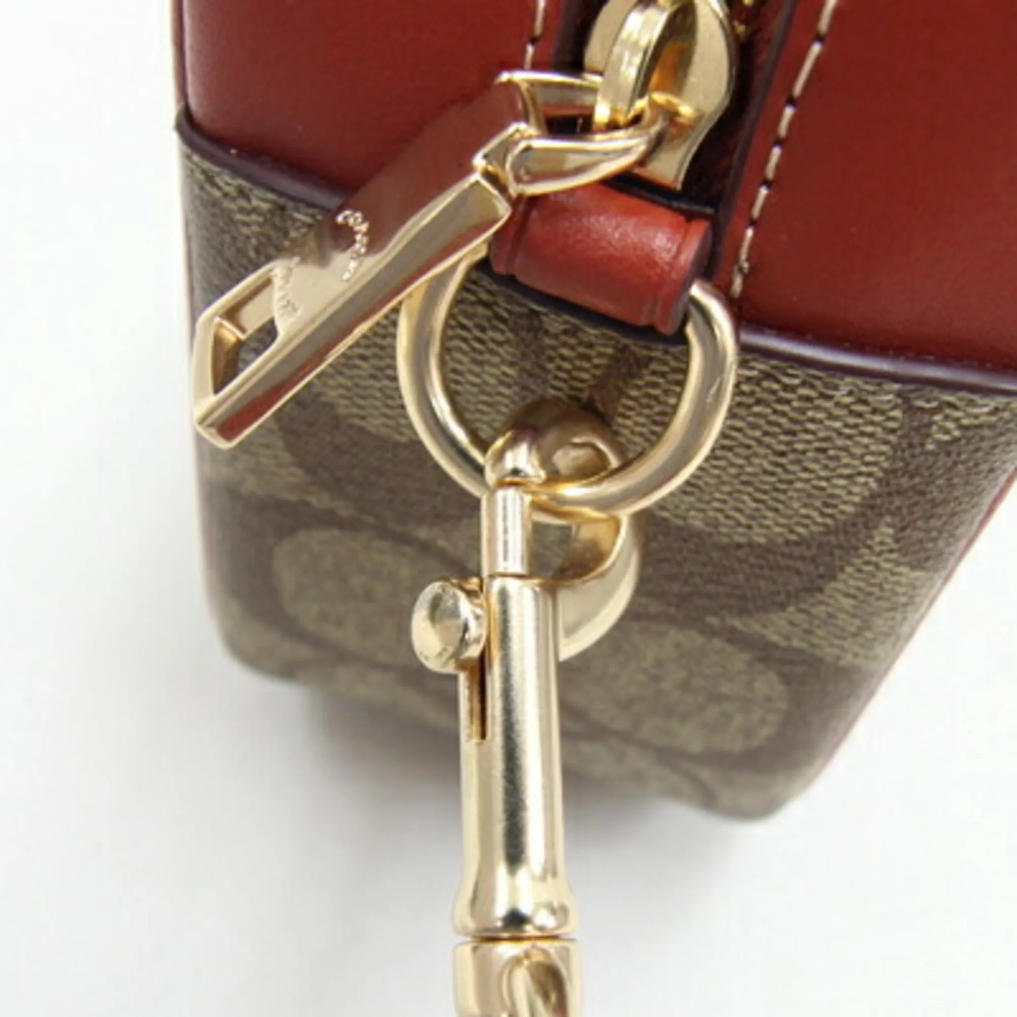 Coach   Pvc Pochette Shoulder Bag (Pre-Owned)