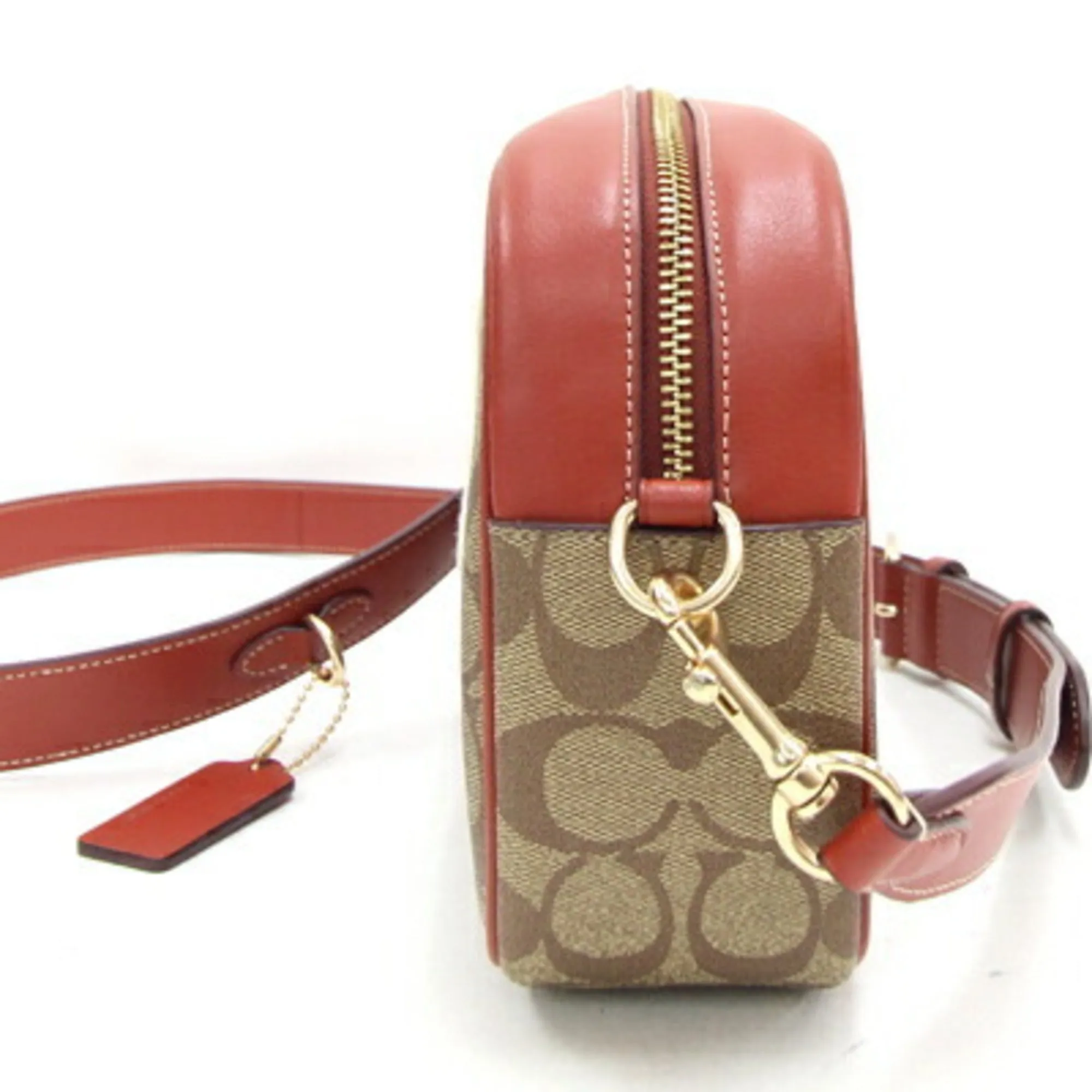 Coach   Pvc Pochette Shoulder Bag (Pre-Owned)