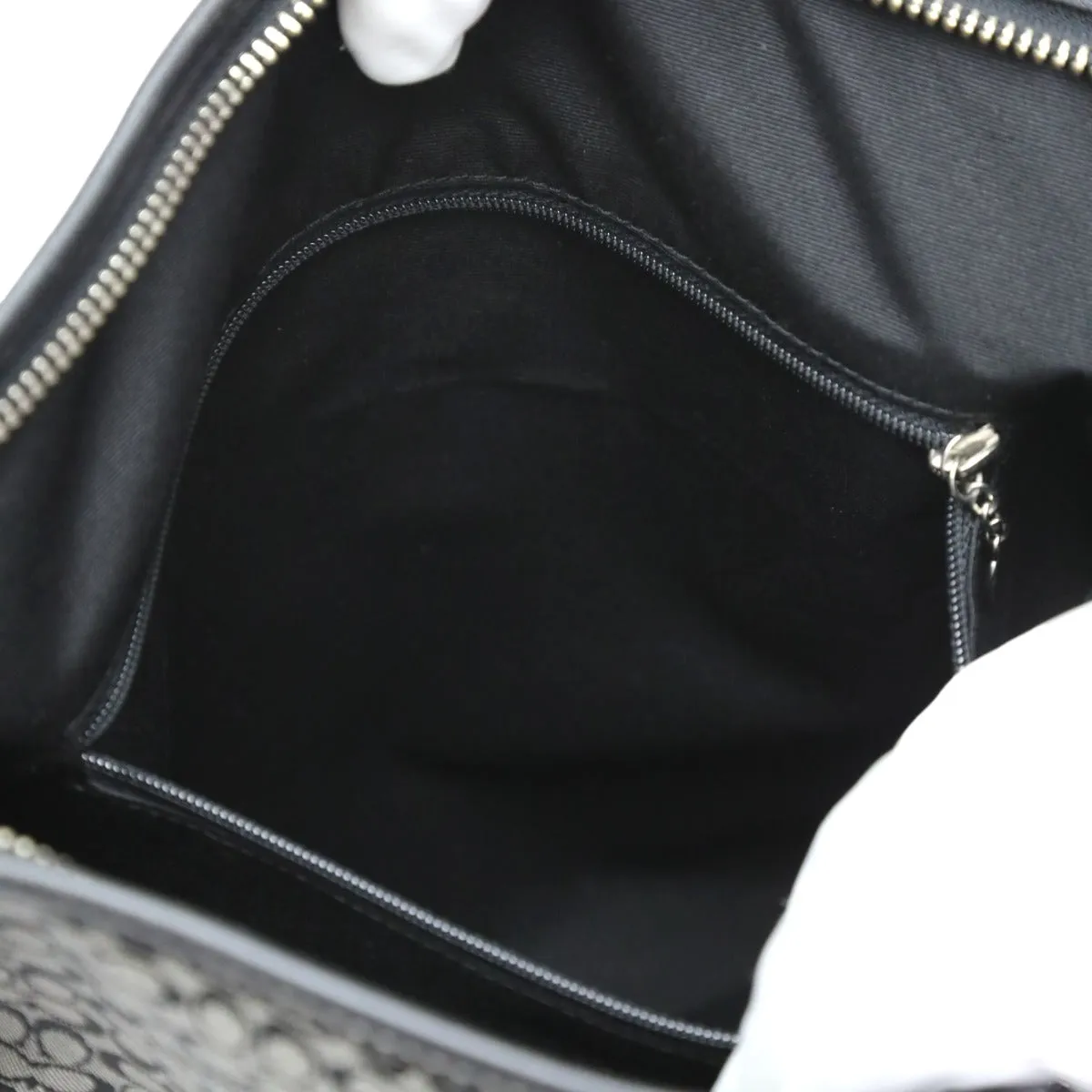 COACH Shoulder Bag F10943 leather black Crossbody Signature Shoulder Women Used
