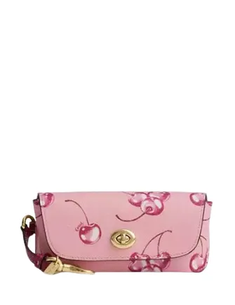 Coach Sunglass Case With Cherry Print