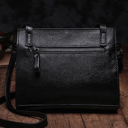 Cute Coffee WOmens Leather Heart Satchel Bags Brown Leather Shoulder Bag Purse for Ladies