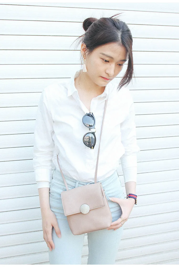 Cute LEATHER Black WOMENs SHOULDER BAG Purses FOR WOMEN