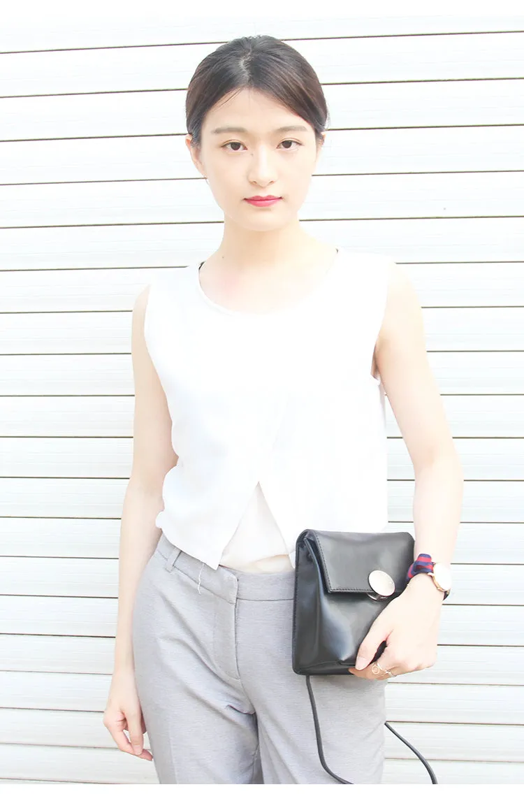 Cute LEATHER Black WOMENs SHOULDER BAG Purses FOR WOMEN