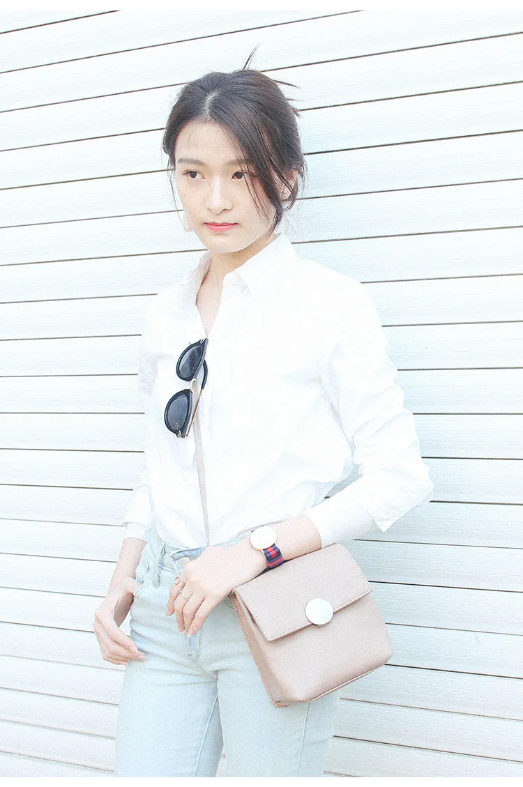 Cute LEATHER Black WOMENs SHOULDER BAG Purses FOR WOMEN