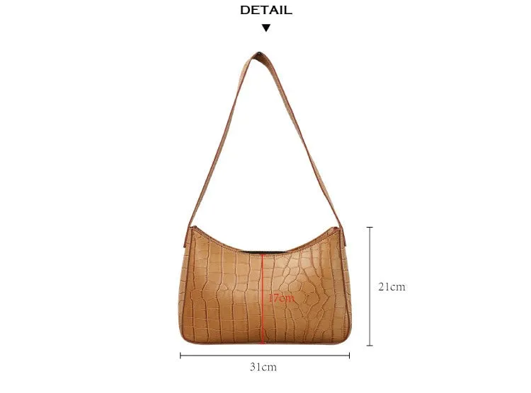 Cute LEATHER Side Bag Black WOMEN SHOULDER BAG Handbag Purse FOR WOMEN