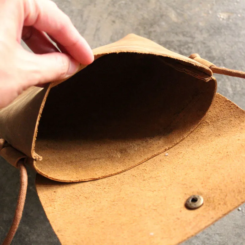 Cute LEATHER WOMEN Small Vintage Crossbody Purse SHOULDER BAG Purse FOR WOMEN
