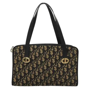 Dior 30 Montaigne Canvas Shoulder Bag (Pre-Owned)