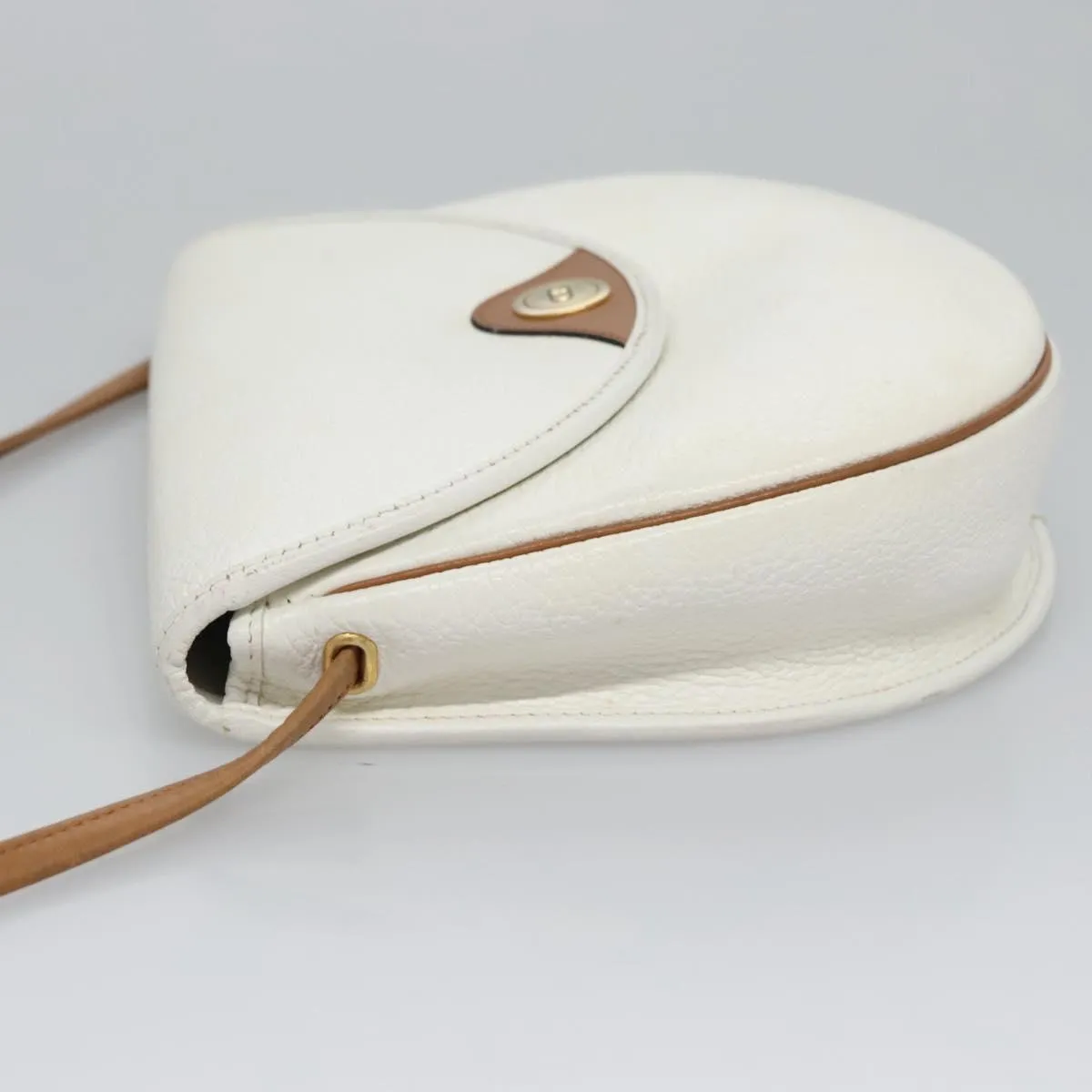 Dior Vintage Leather Shoulder Bag (Pre-Owned)
