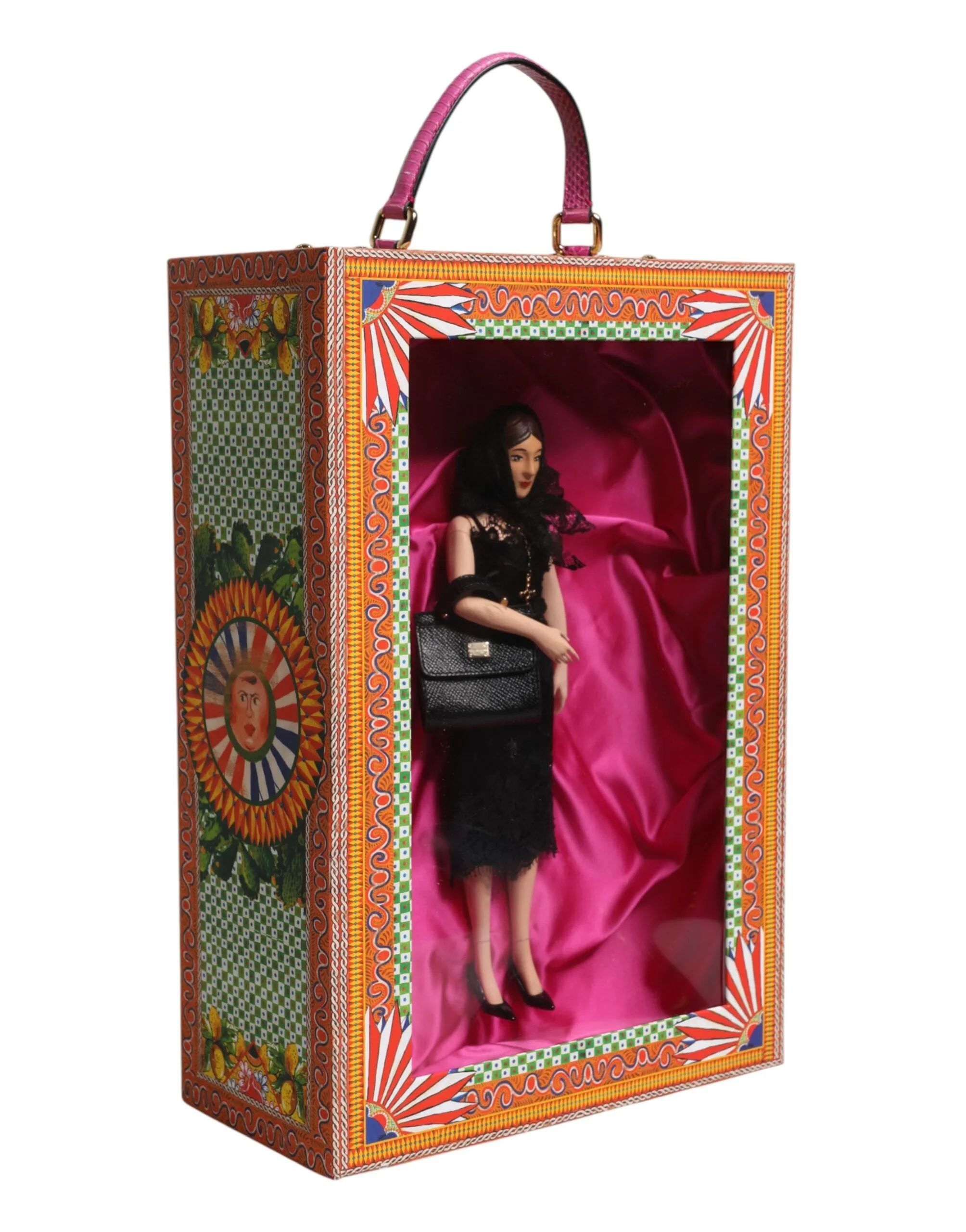 Dolce & Gabbana Dress Ceramic Porcelain Fashion Leather Sicily Women's Dolls