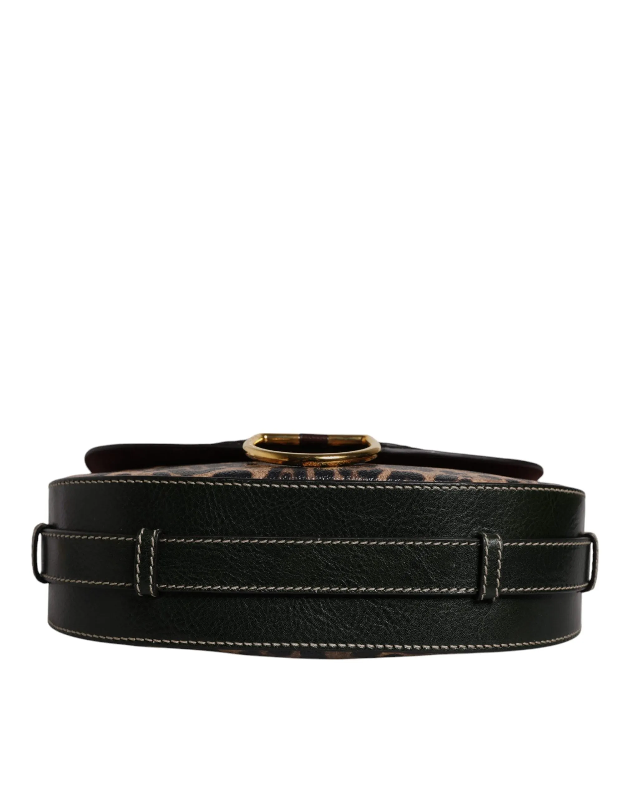 Dolce & Gabbana  Leopard Leather Shoulder Strap Women's Bag