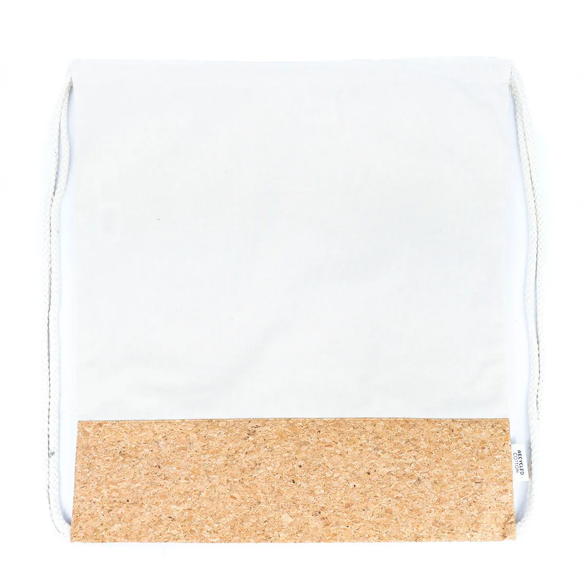 Drawstring Bag - Cotton and Cork Combination BAGD-266