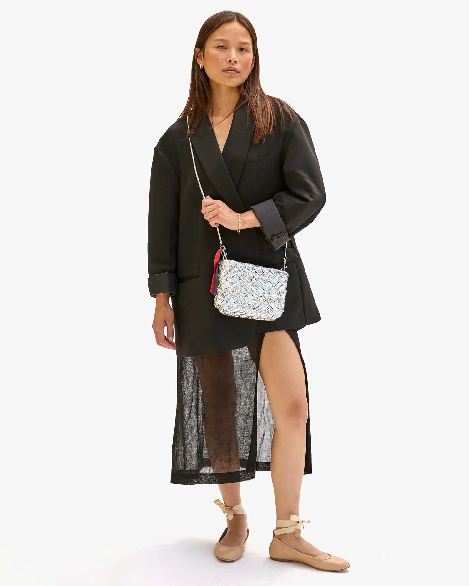 Estelle Handbags - Crossbody - Estelle Specchio Puffy Woven