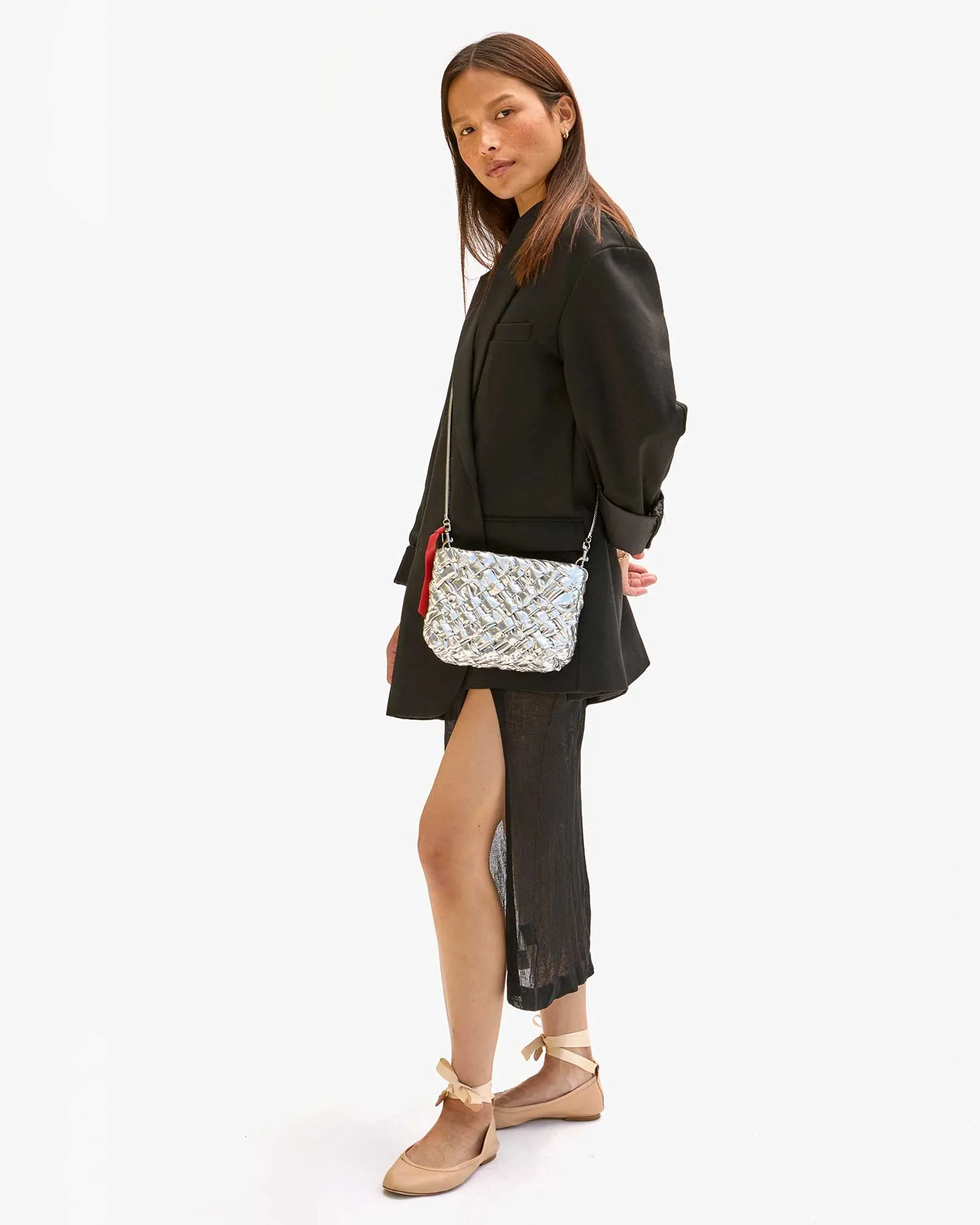 Estelle Handbags - Crossbody - Estelle Specchio Puffy Woven