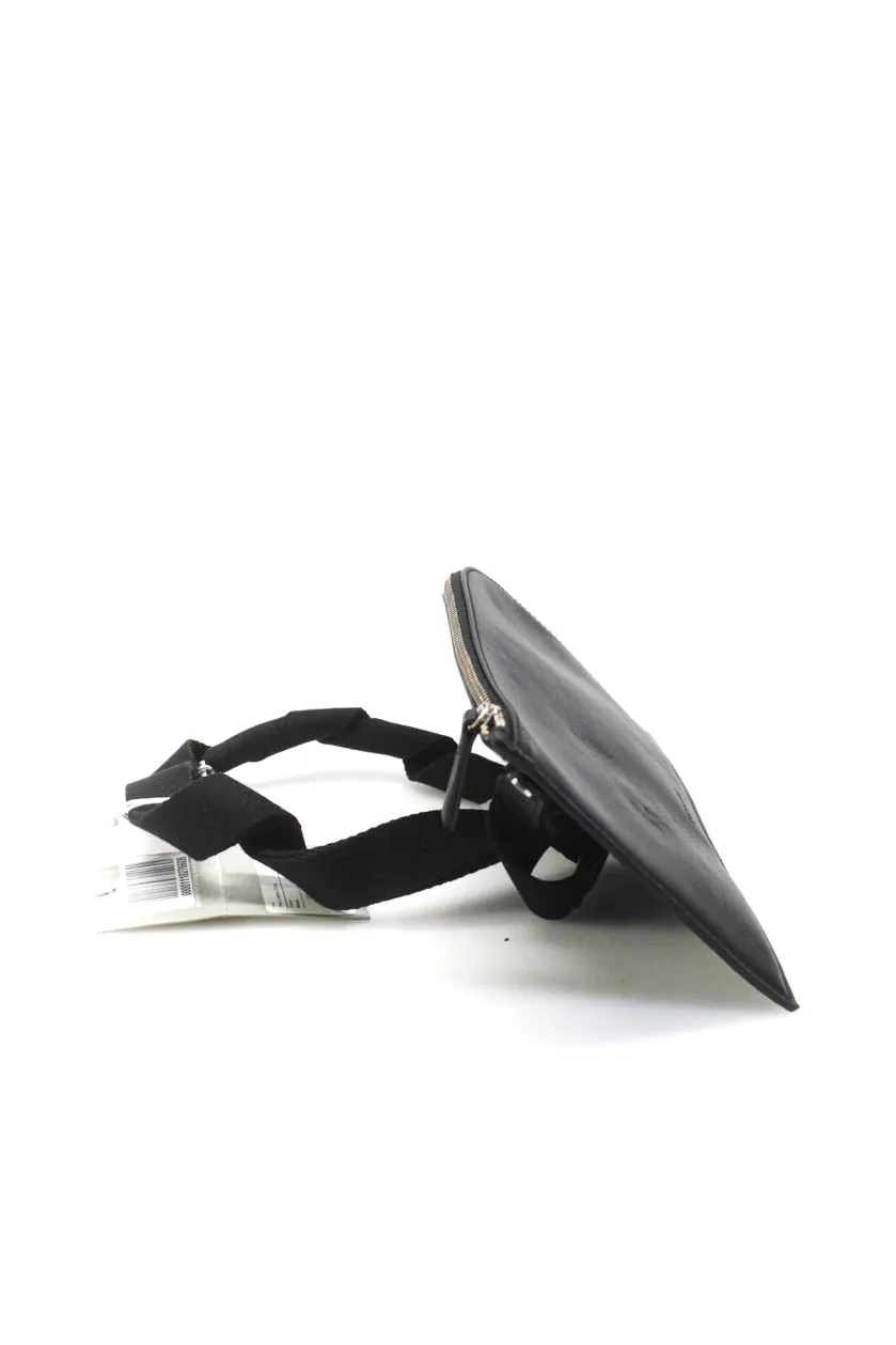 Everlane Womens The Italian Leather Sling  Black