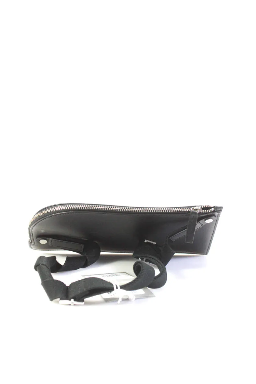 Everlane Womens The Italian Leather Sling  Black
