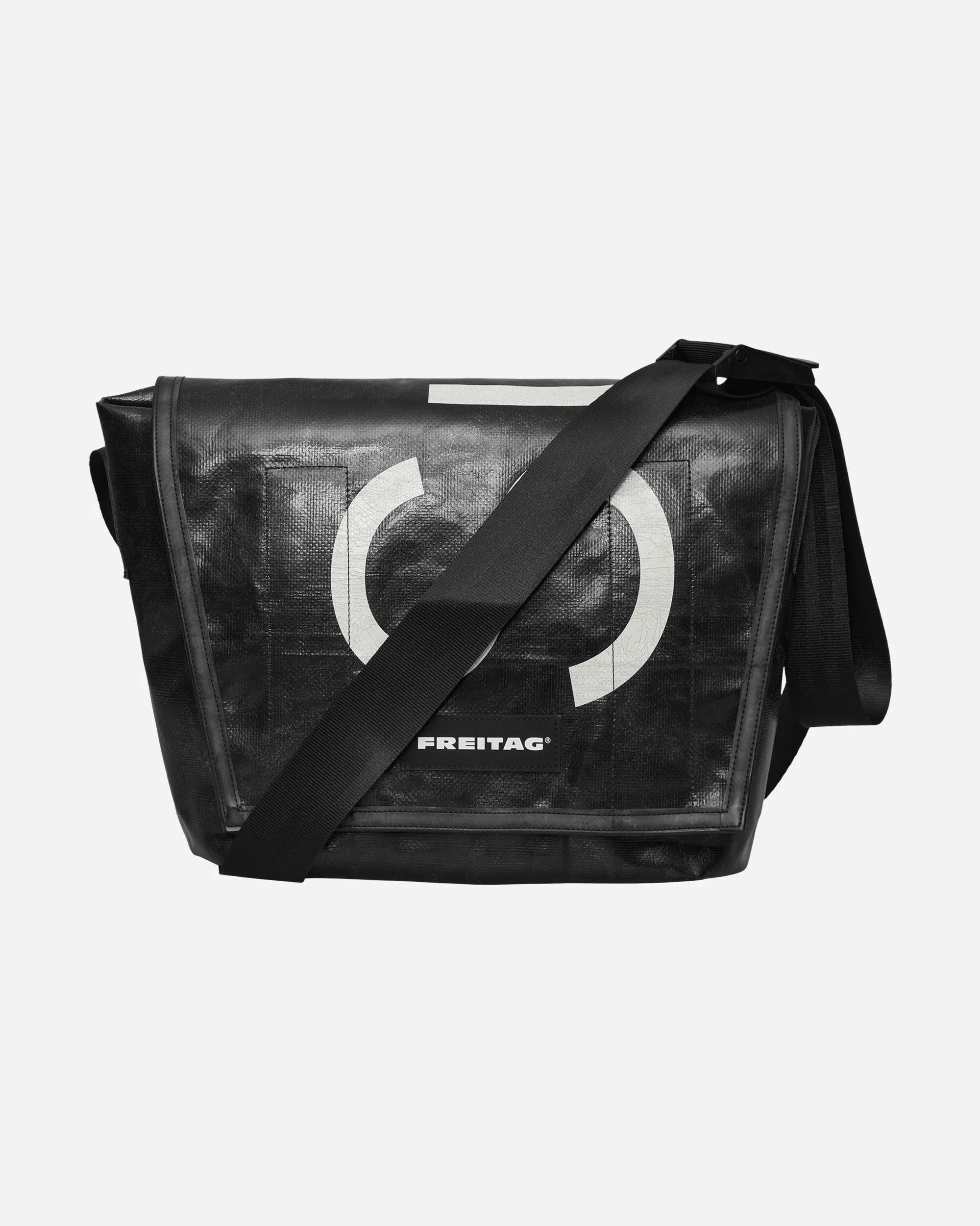 F14 Dexter Slim Messenger Bag Black