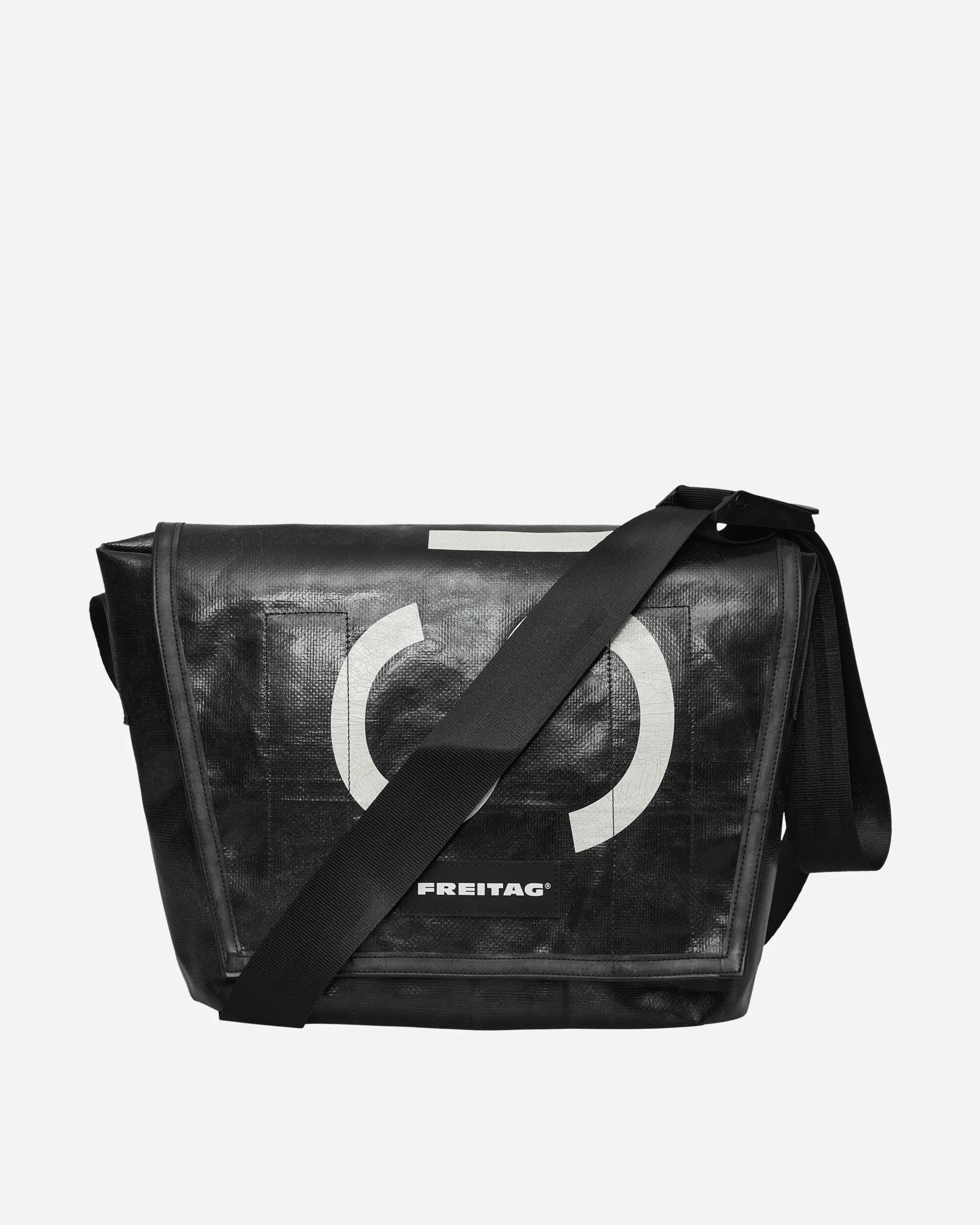 F14 Dexter Slim Messenger Bag Black
