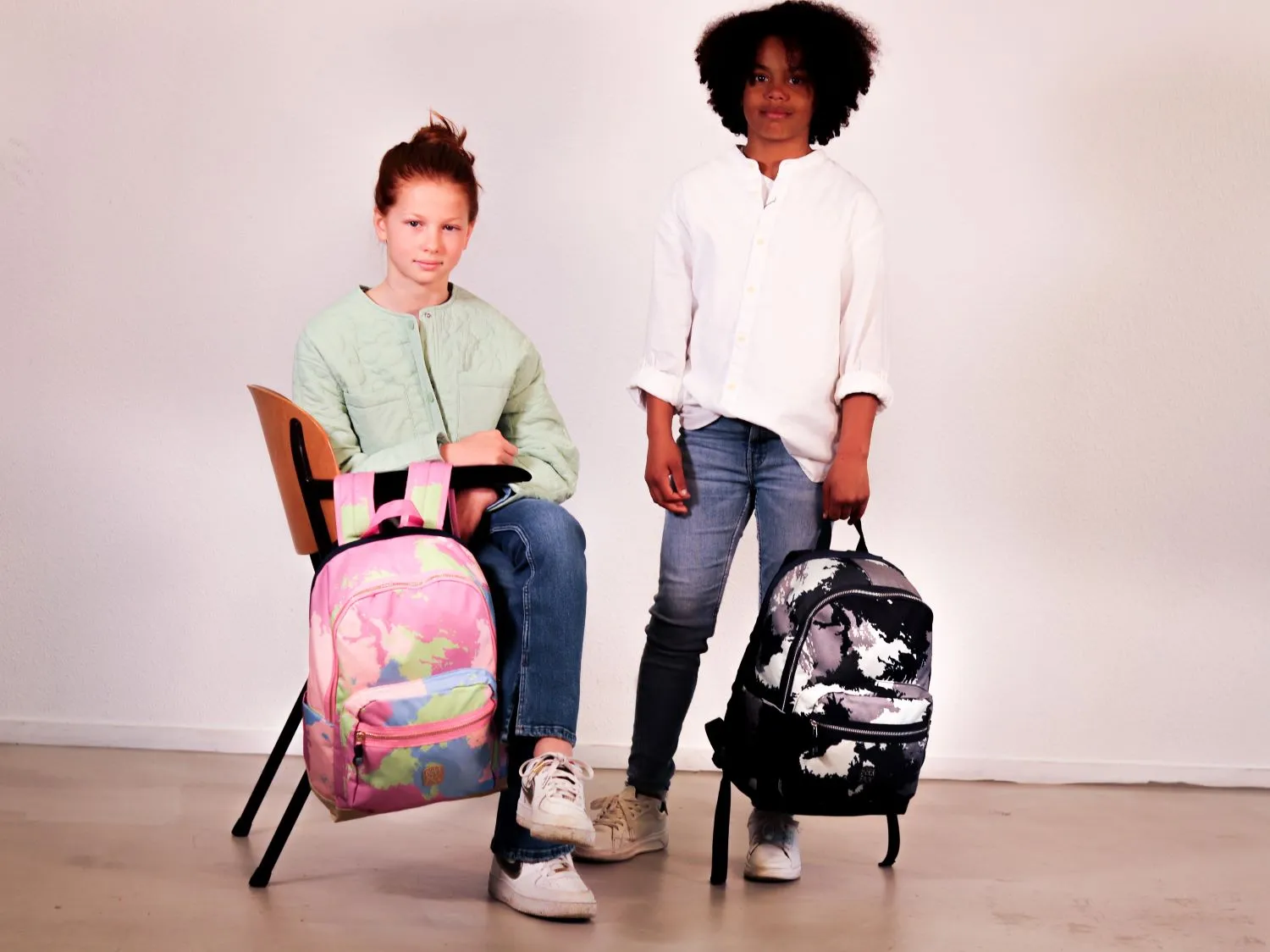 Faded Camo Backpack L Pastel