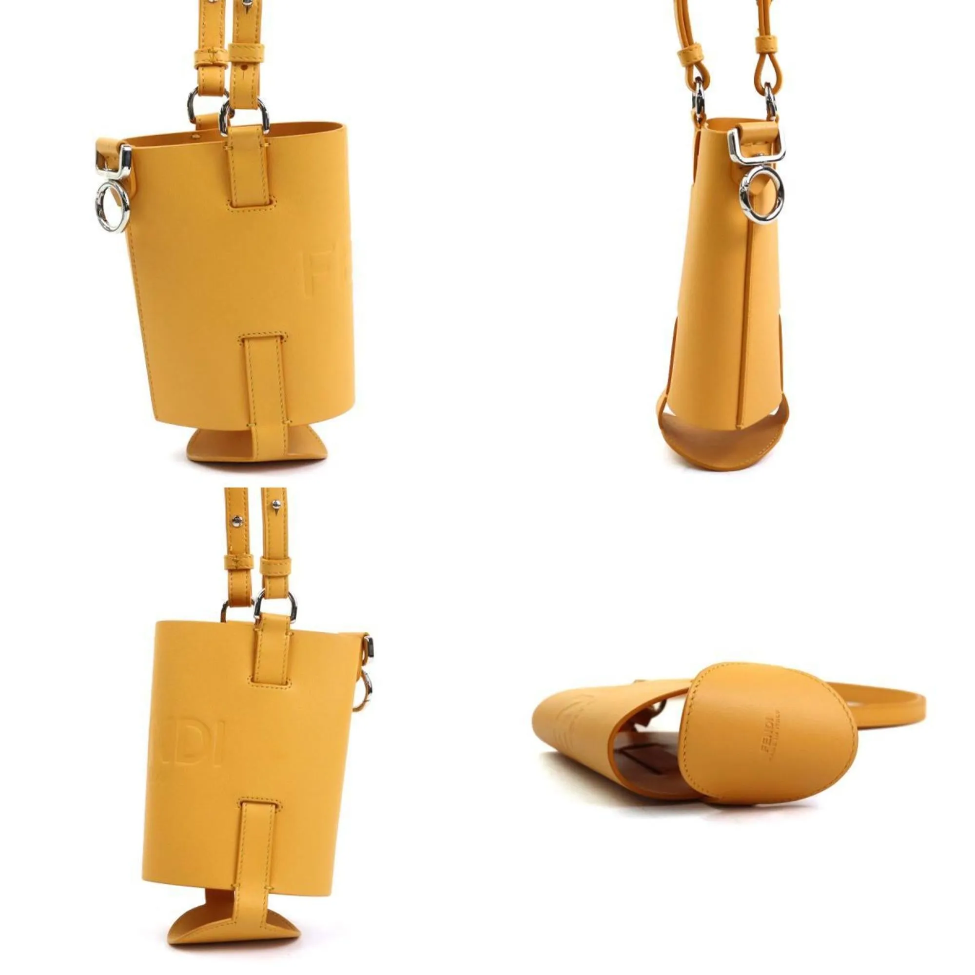 Fendi Leather Shoulder Bag (Pre-Owned)