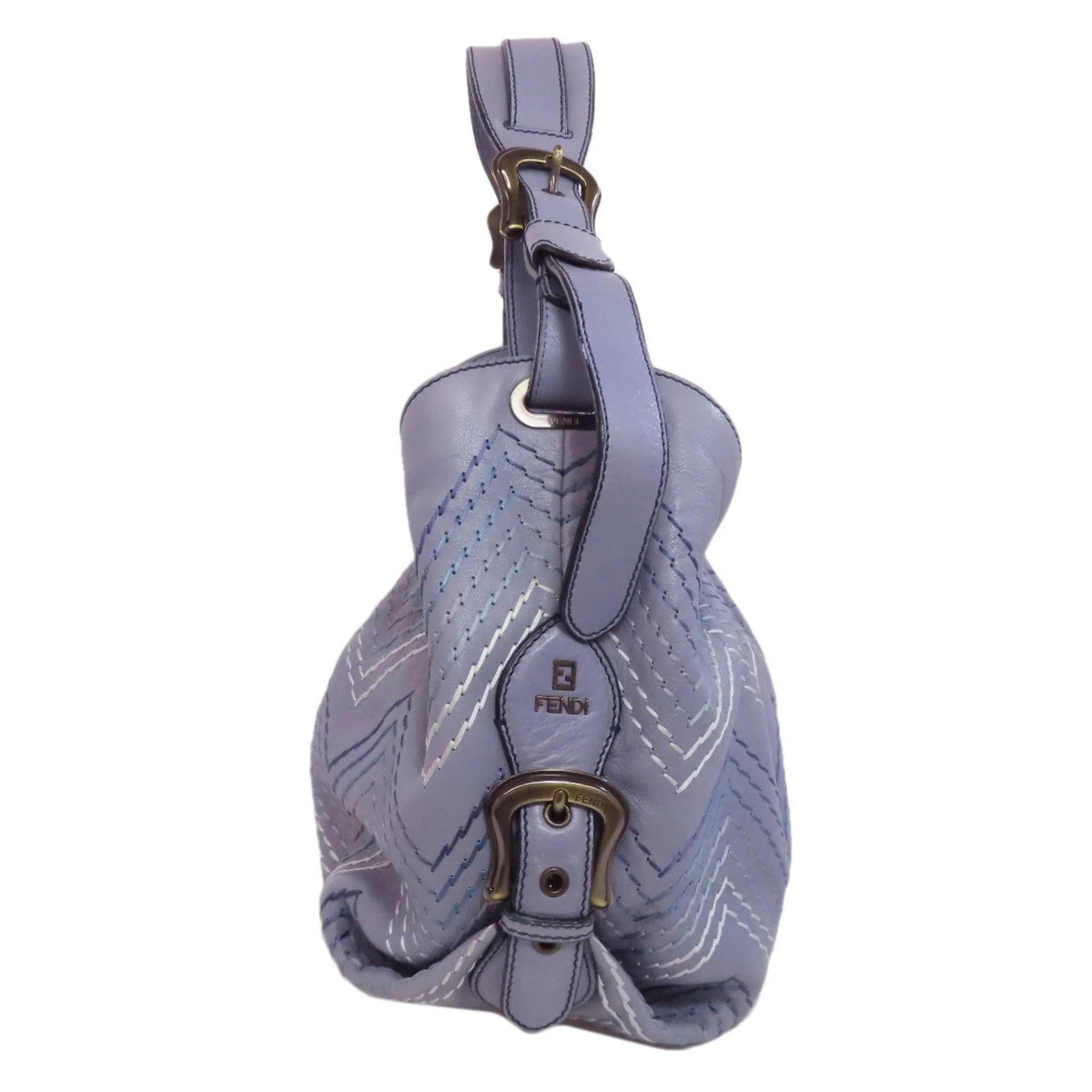 Fendi Leather Shoulder Bag (Pre-Owned)