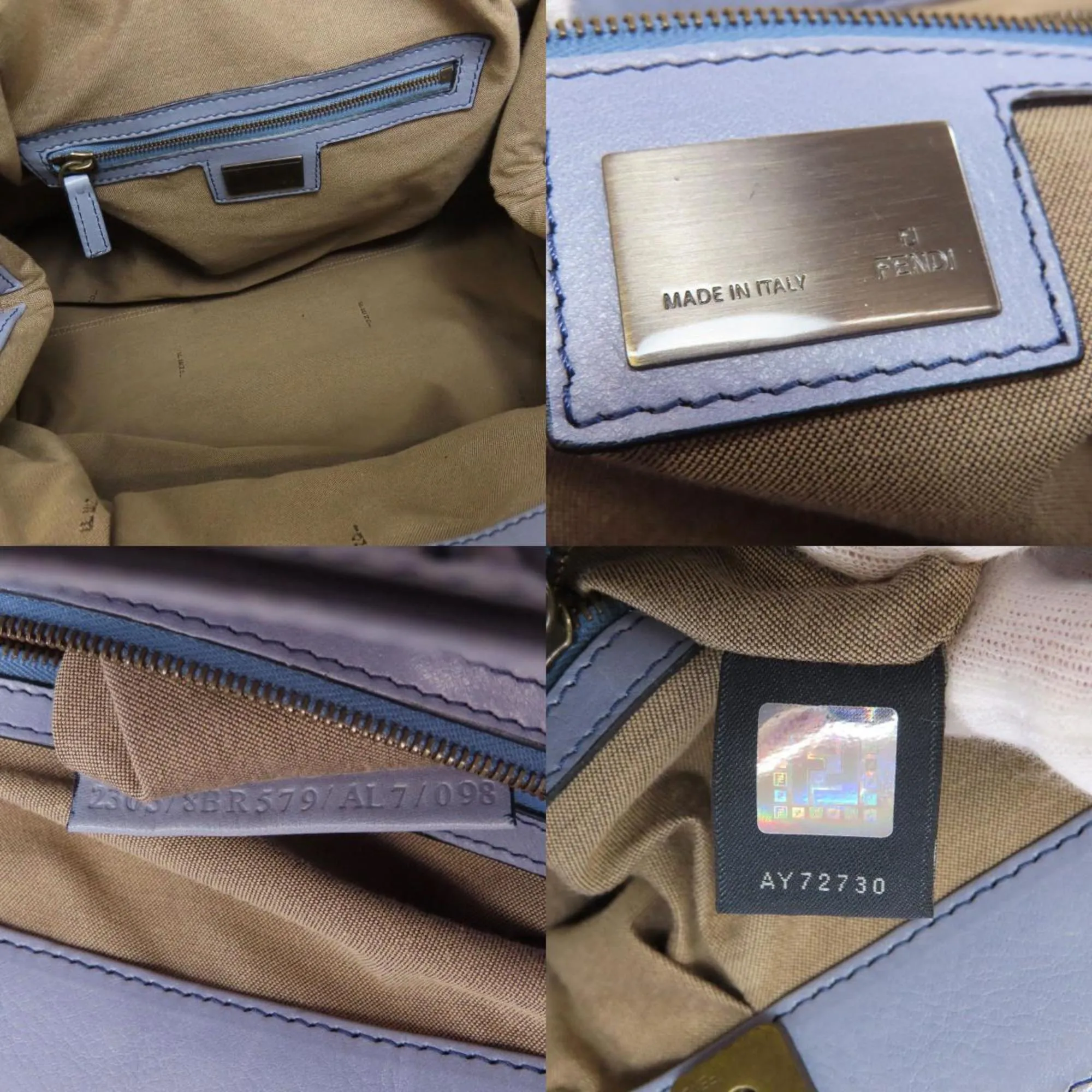 Fendi Leather Shoulder Bag (Pre-Owned)