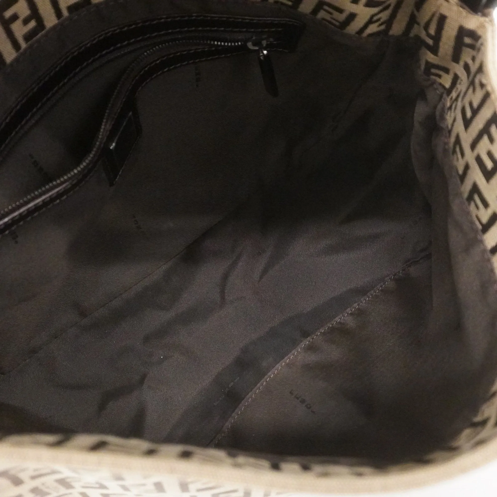 Fendi Nylon Canvas Shoulder Bag (Pre-Owned)