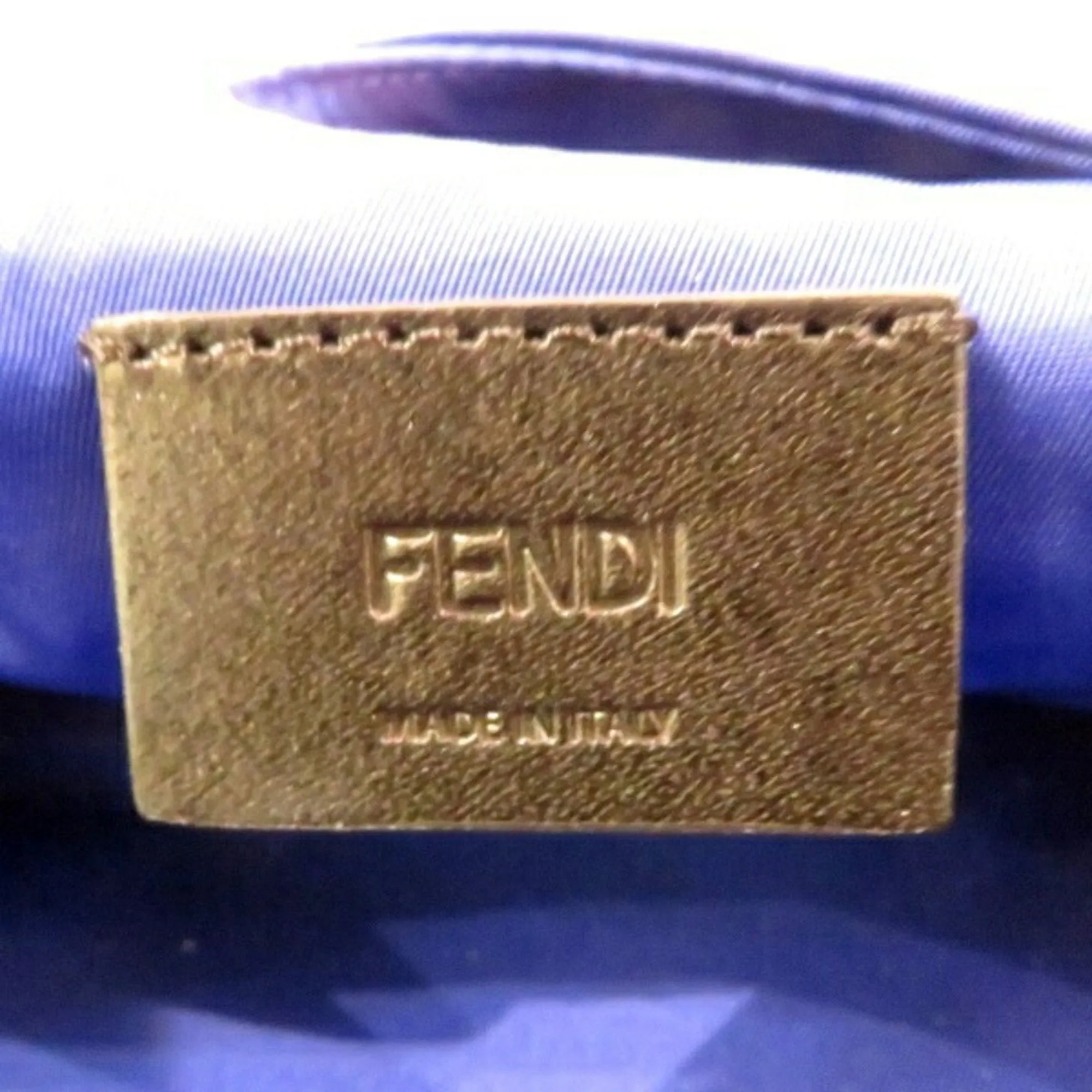 Fendi Nylon Handbag Shoulder Bag (Pre-Owned)