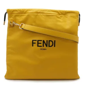 Fendi yellow Leather Shoulder Bag (Pre-Owned)