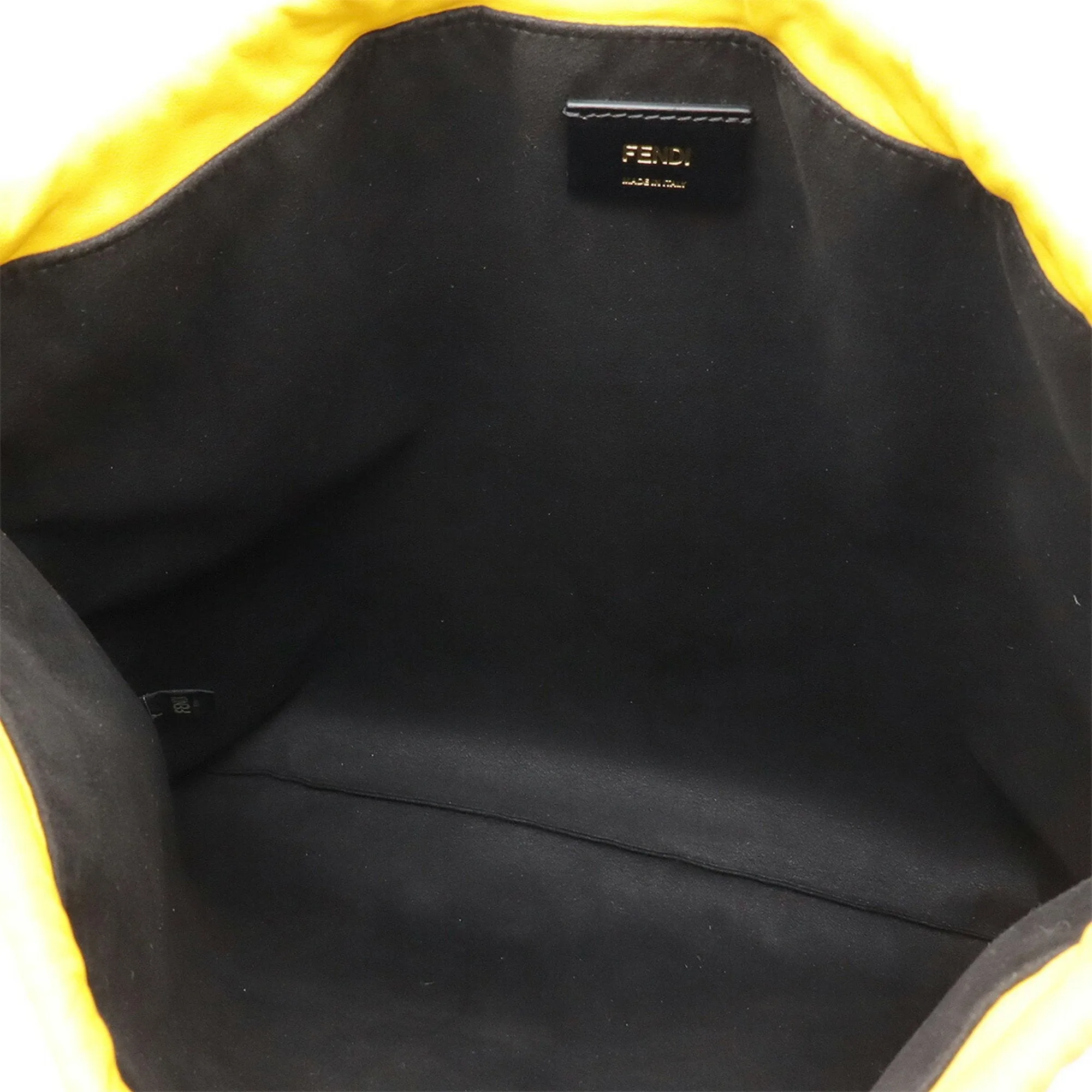 Fendi yellow Leather Shoulder Bag (Pre-Owned)