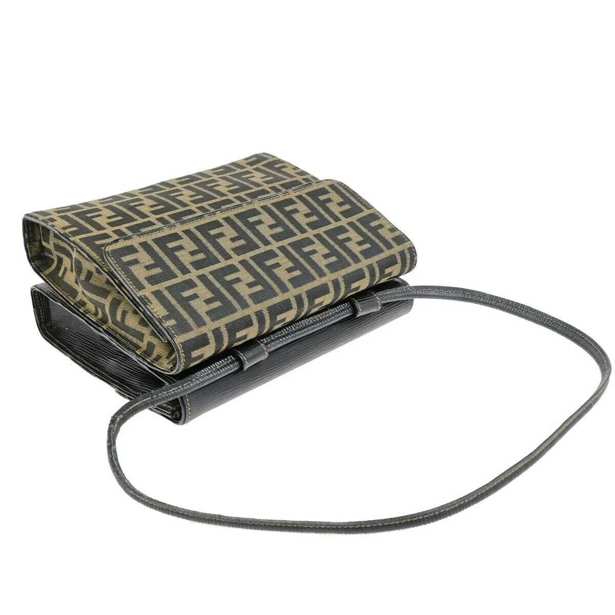 Fendi Zucca Canvas Shoulder Bag (Pre-Owned)