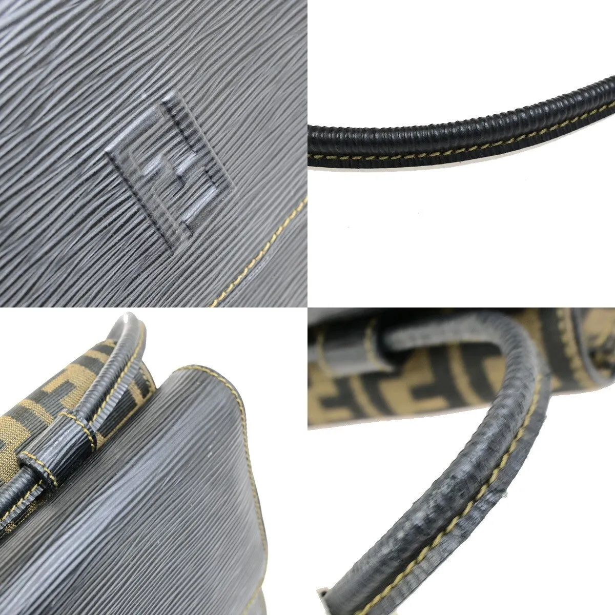 Fendi Zucca Canvas Shoulder Bag (Pre-Owned)