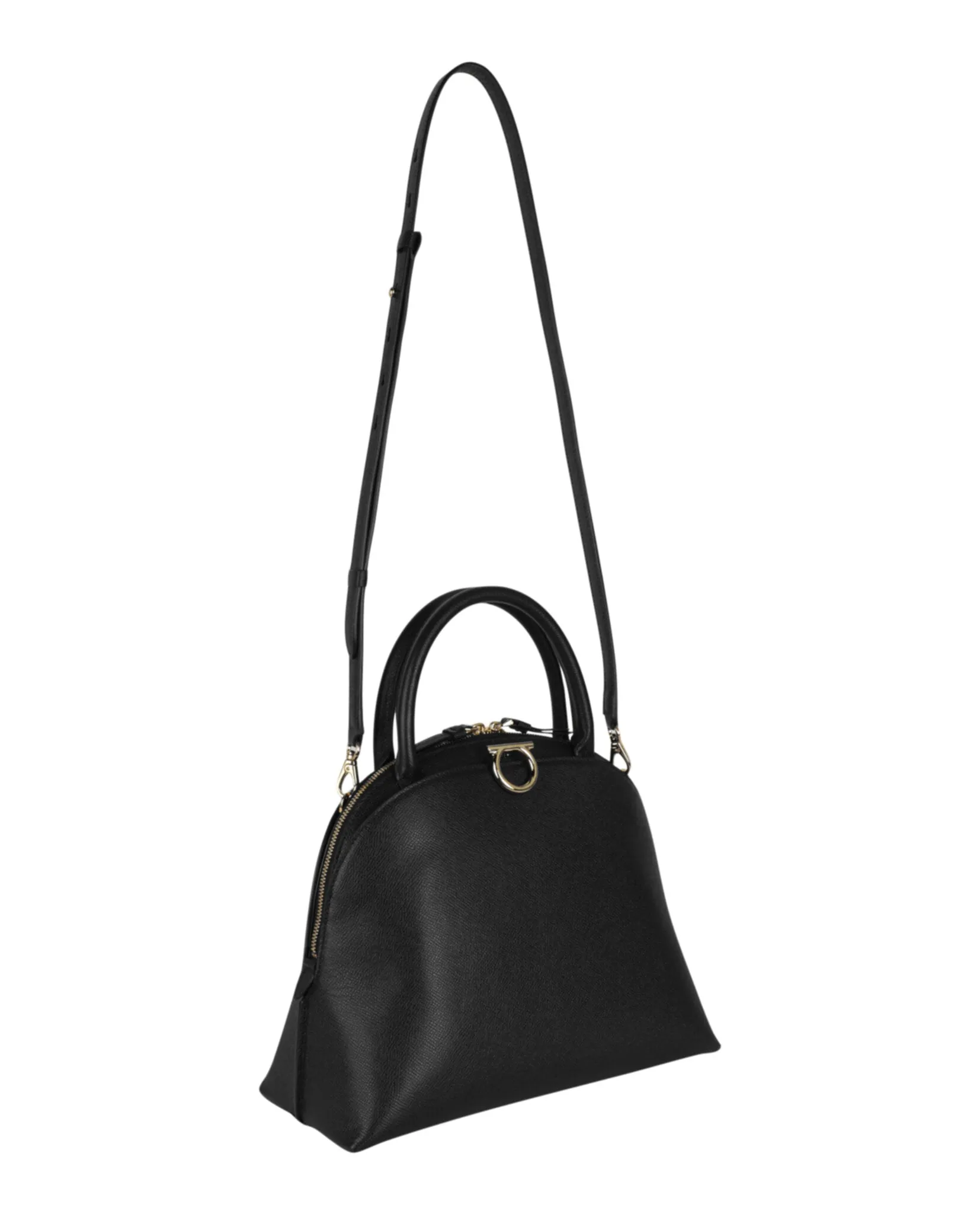 Gancini Medium Top Handle Bag