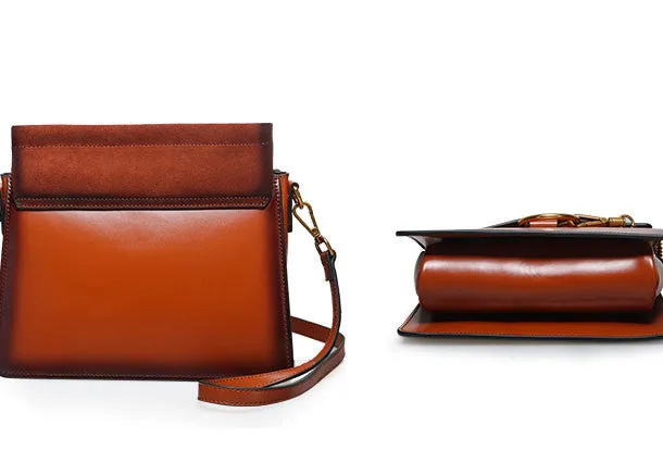 Genuine Leather crossbodybag  shoulder bag for women leather bag